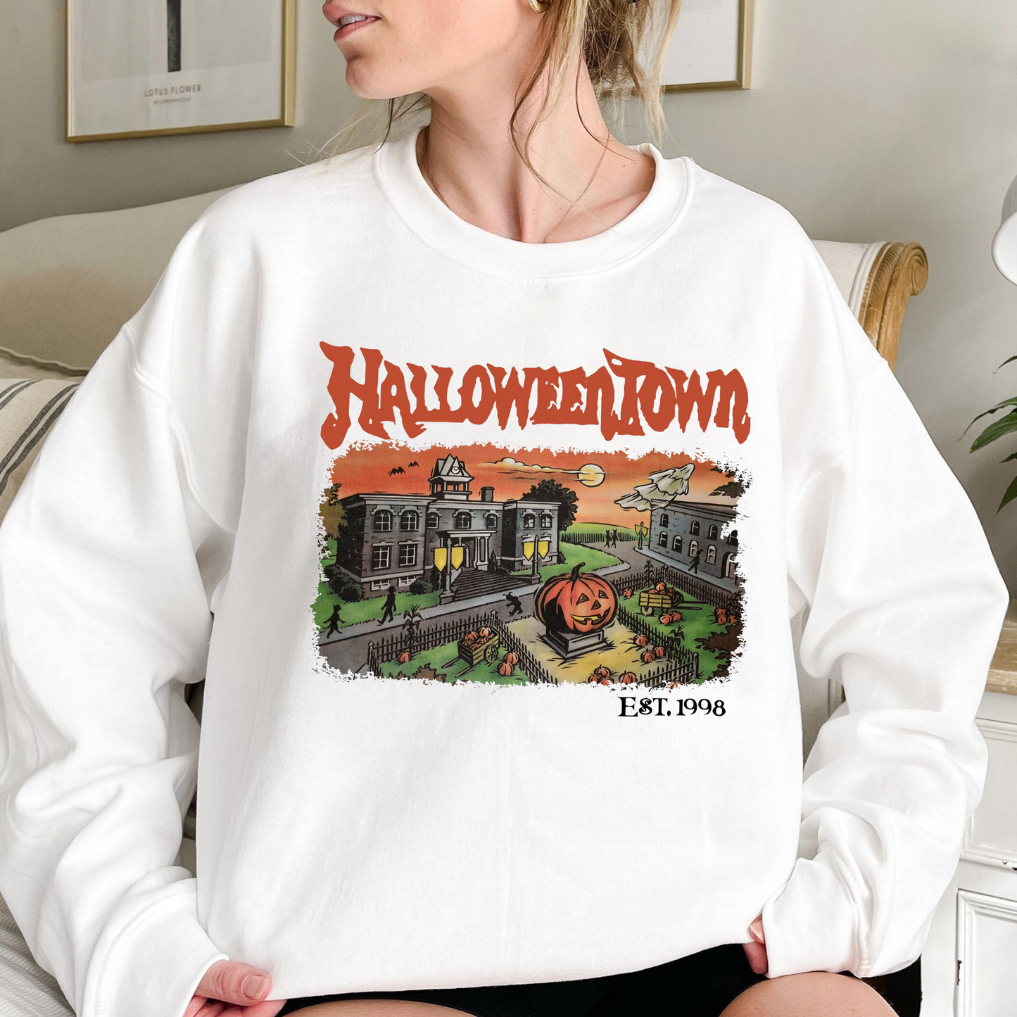 Halloweentown University Sweatshirt 1998 - Geschenk für Herbst- und Halloween-Fans