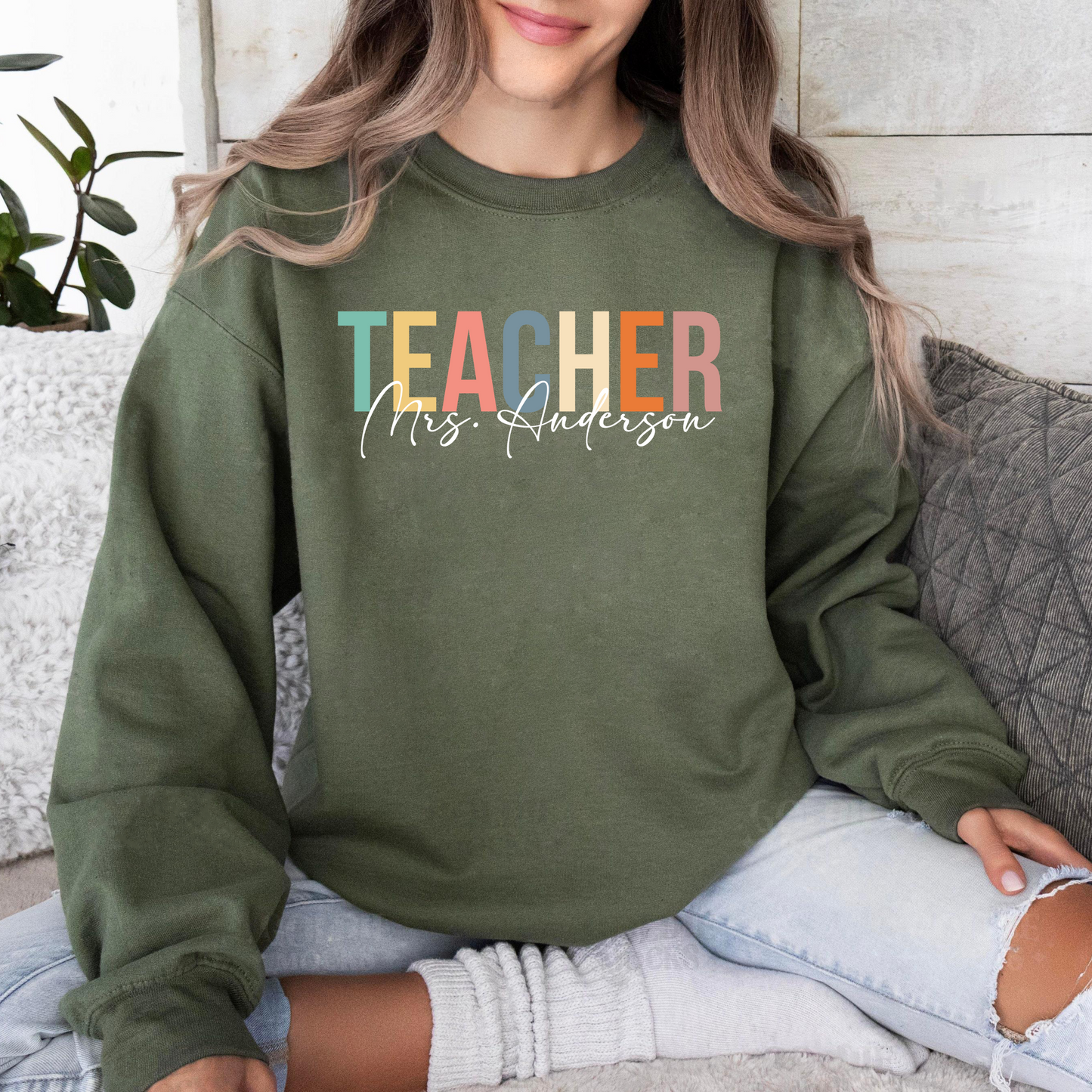Lehrer Personalisiertes Dankeschön Shirt - Anerkennungsgeschenk mit individuellem Namensdruck
