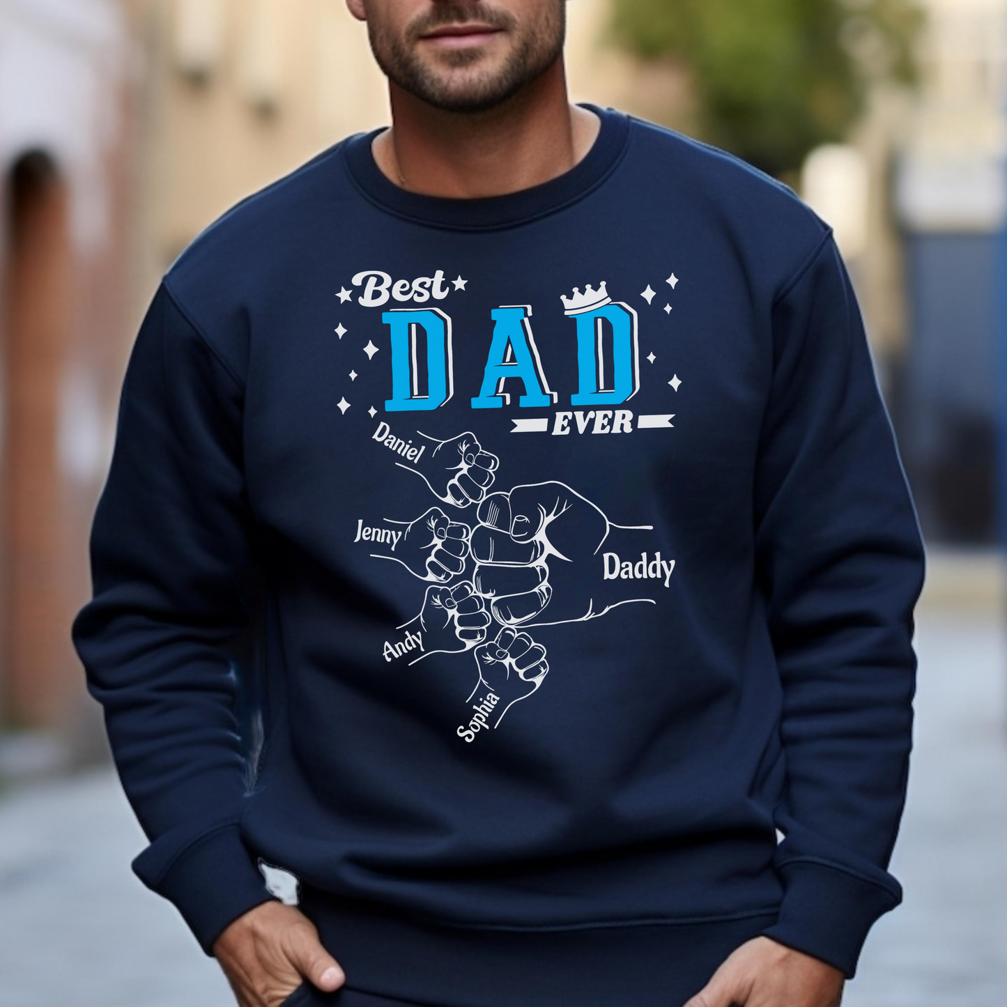 Dad Fist Bump - Unique Personalized Gift