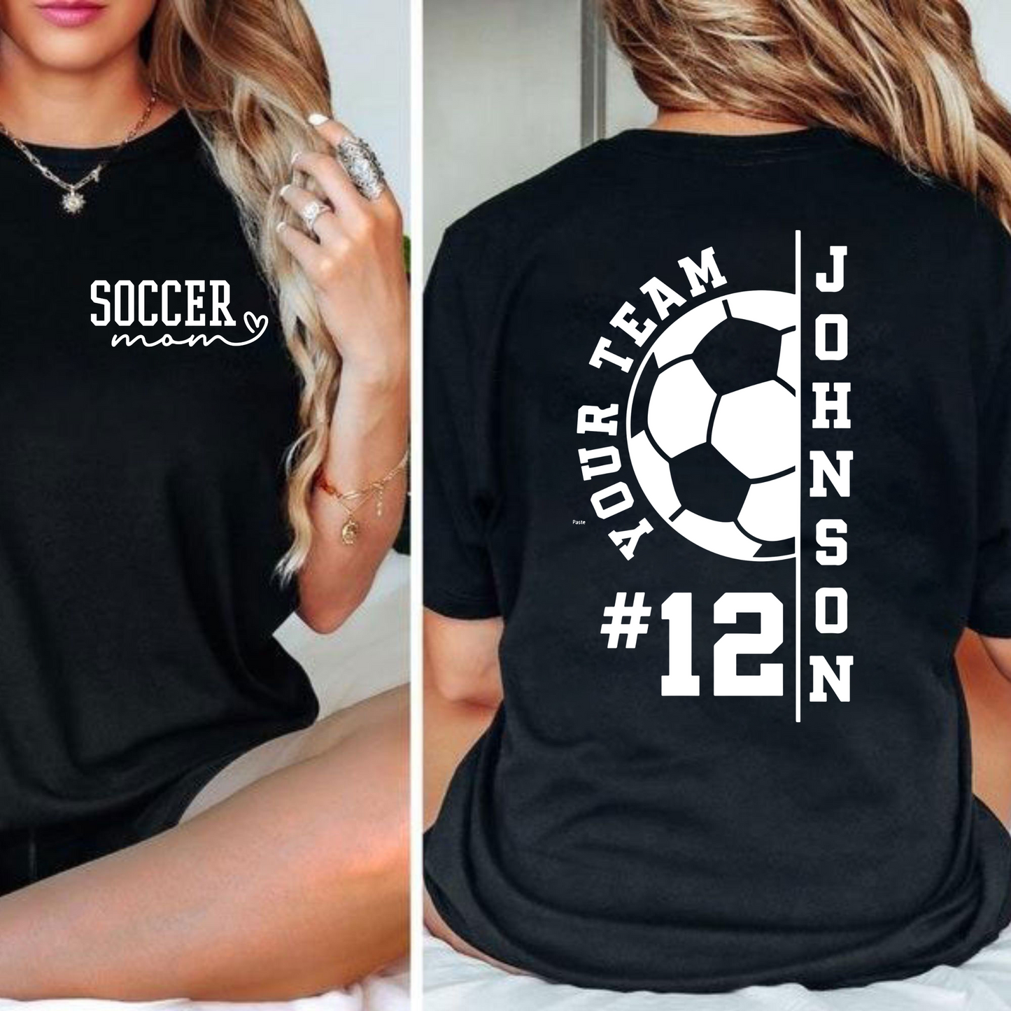Personalisierte Fußballfan-Liebe – Geschenk für Mütter am Spieltag