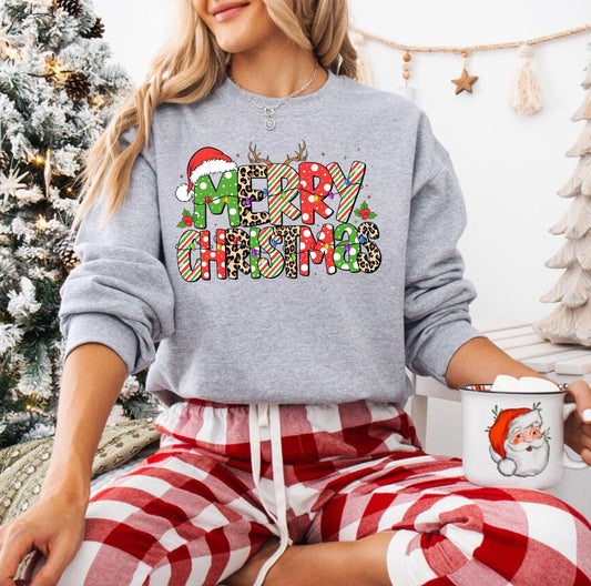 Retro Weihnachts Sweatshirt – Bequem & Festlich für die Feiertage