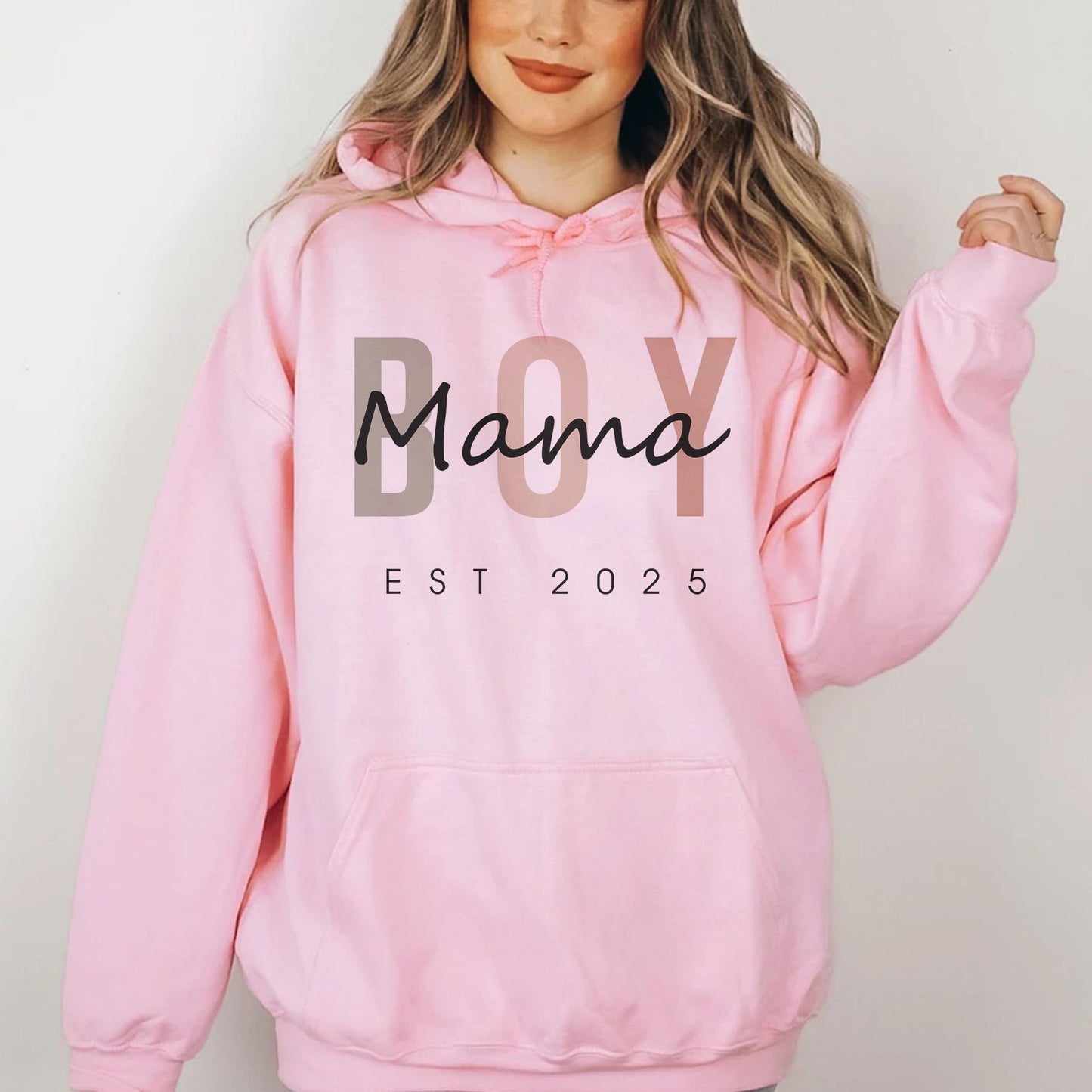 Personalisiertes Mama Sweatshirt, Junge Mama Geschenk