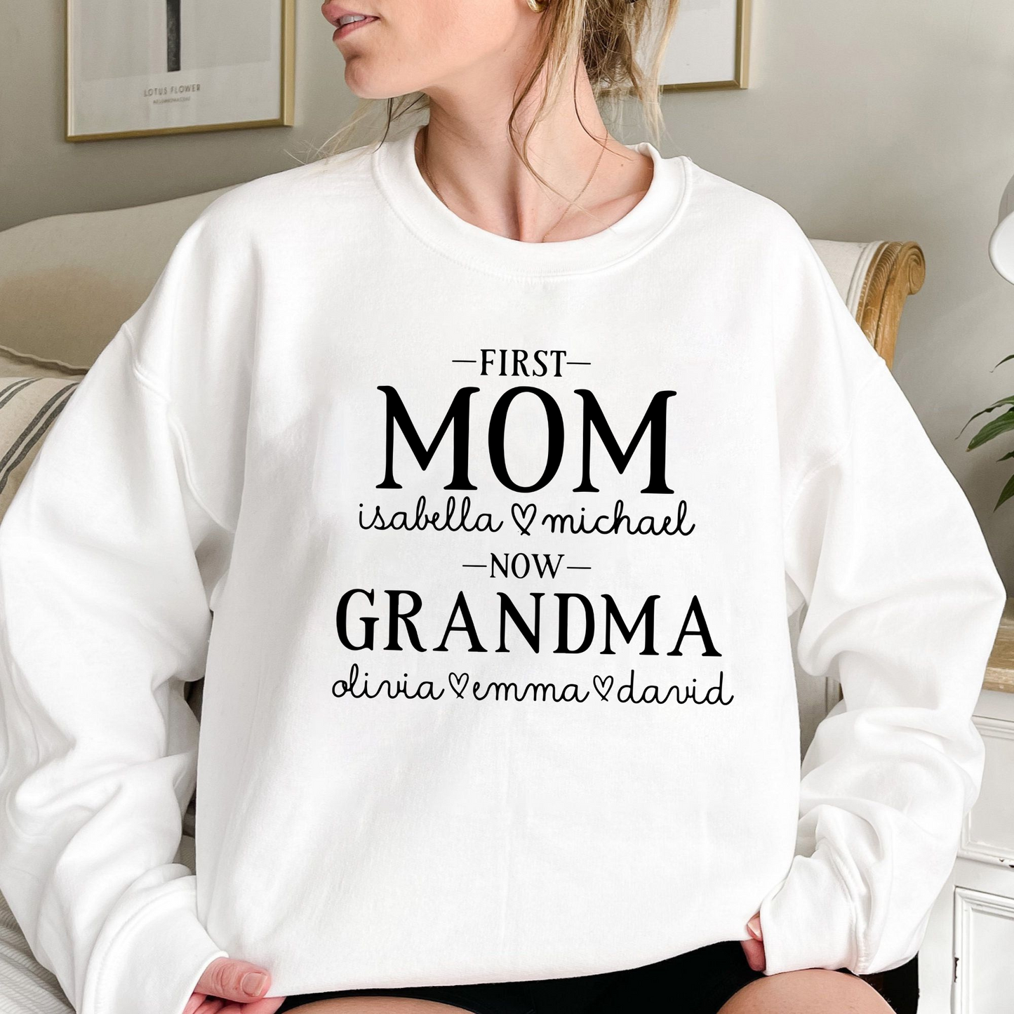 Personalisiertes Mama und Oma Shirt - Geschenk zum Muttertag