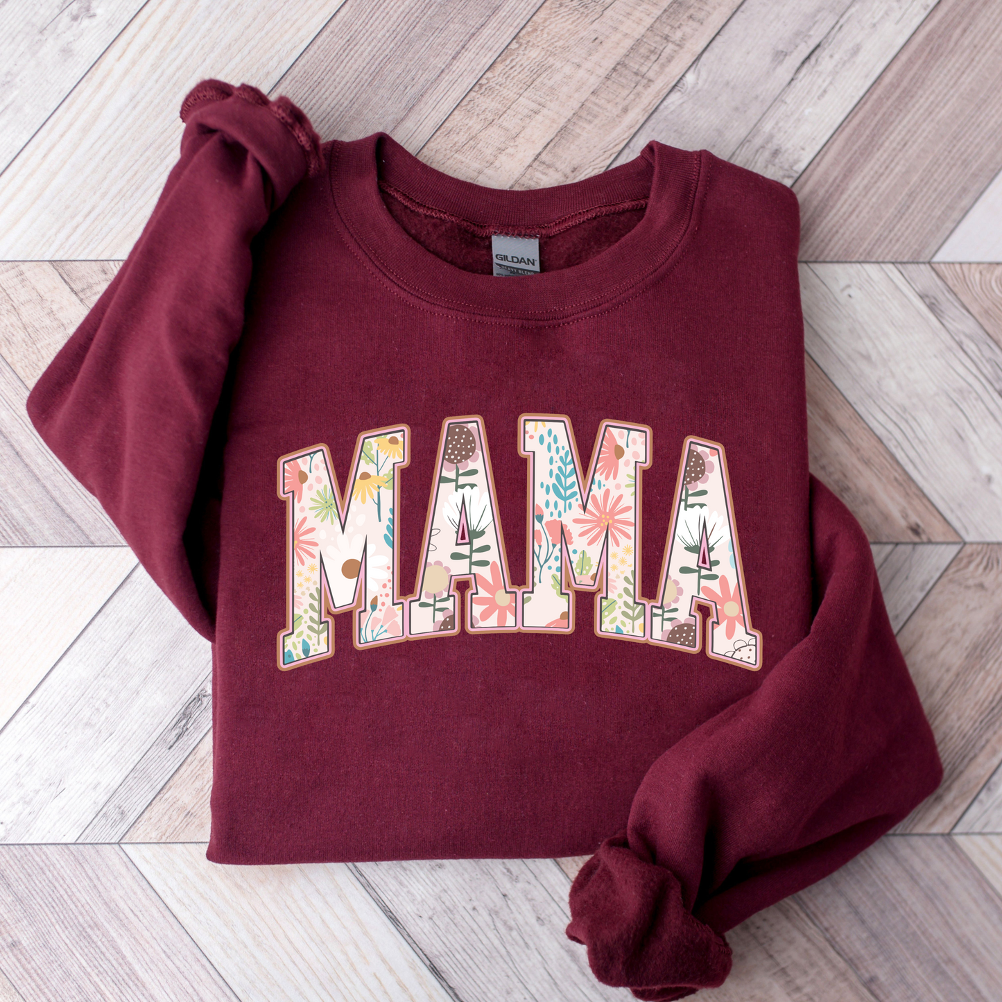 Floral Mama - Strength and Beauty Women’s Top, Perfect Mother's Day Gift