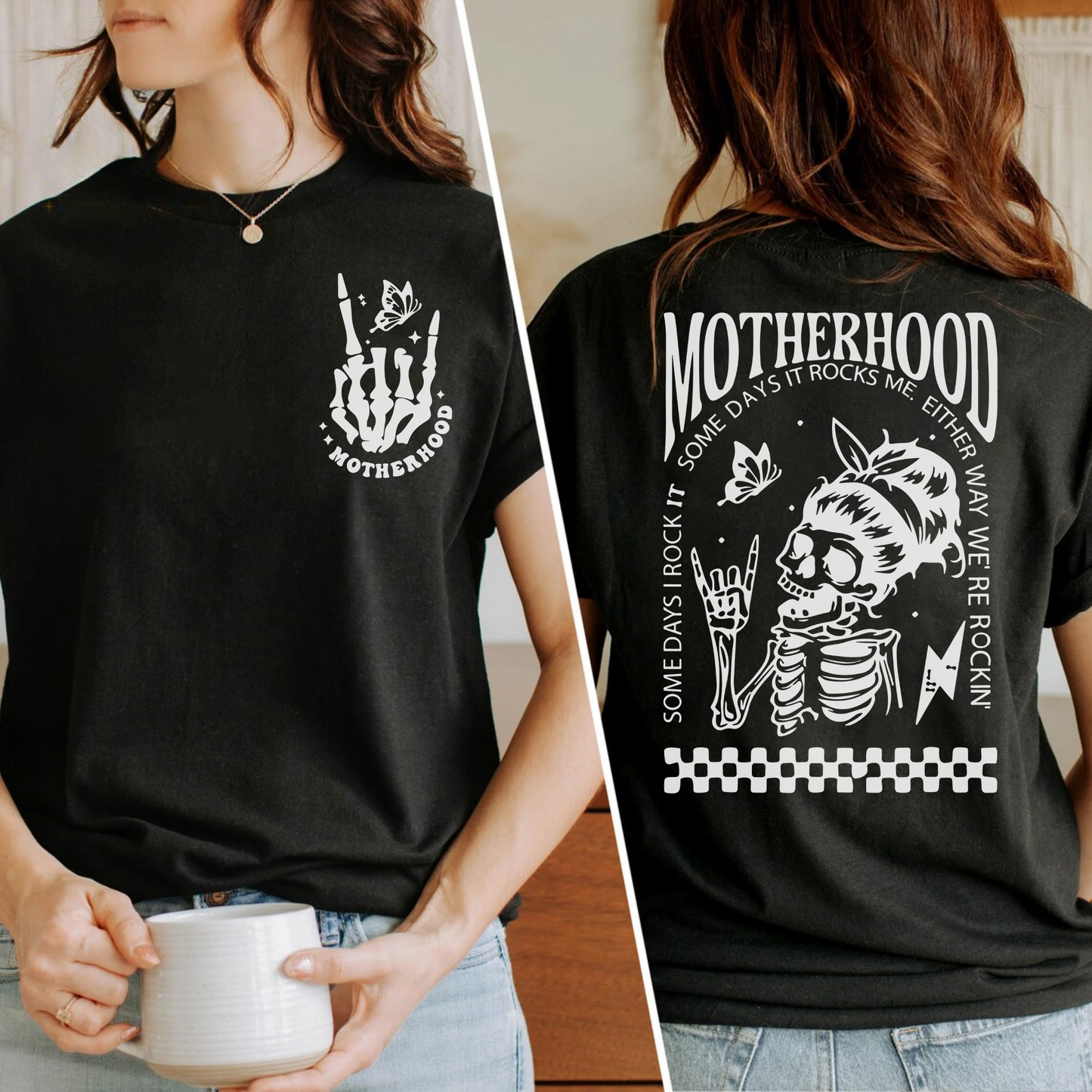Motherhood Mantra Tee - Rocking and Being Rocked Moments