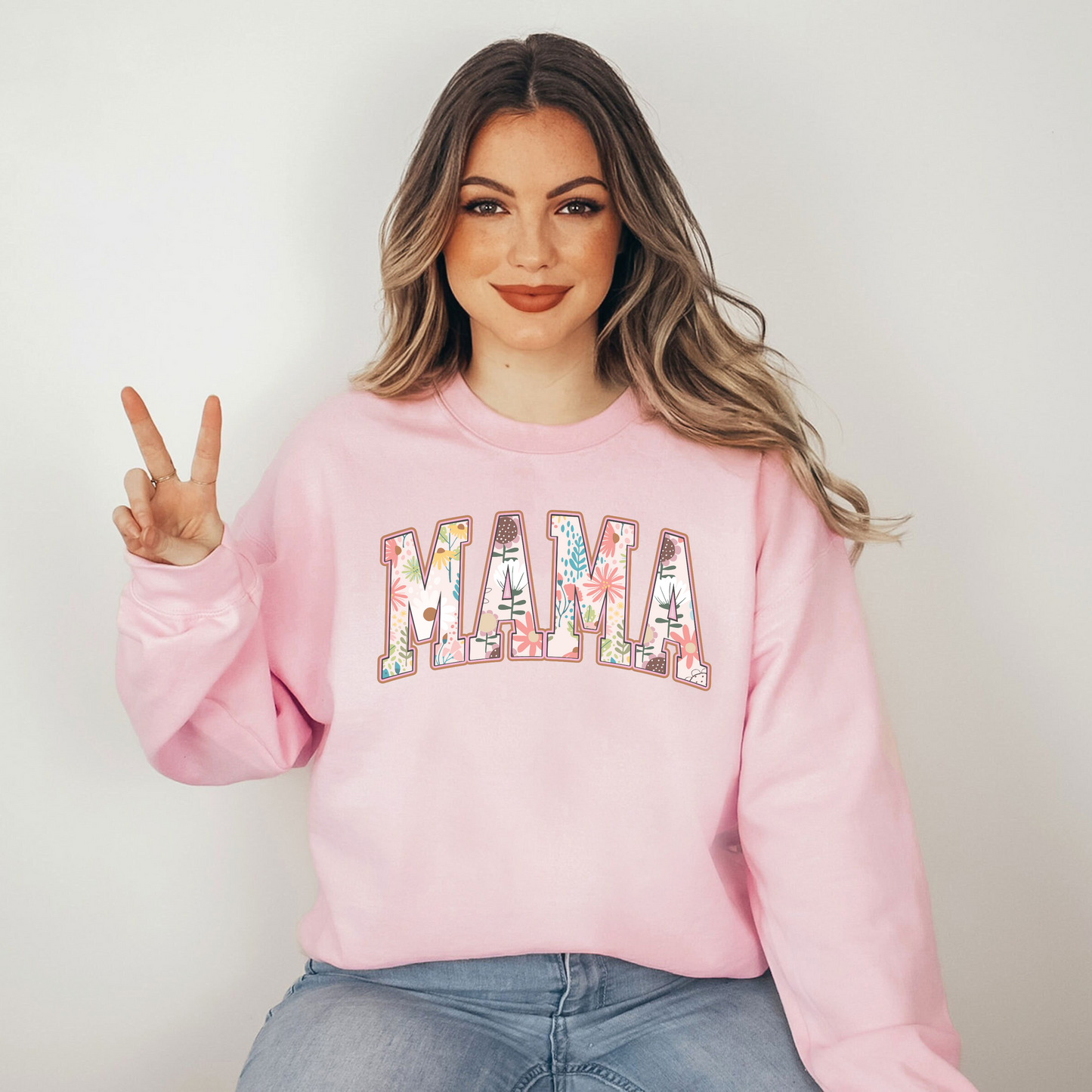 Floral Mama - Strength and Beauty Women’s Top, Perfect Mother's Day Gift
