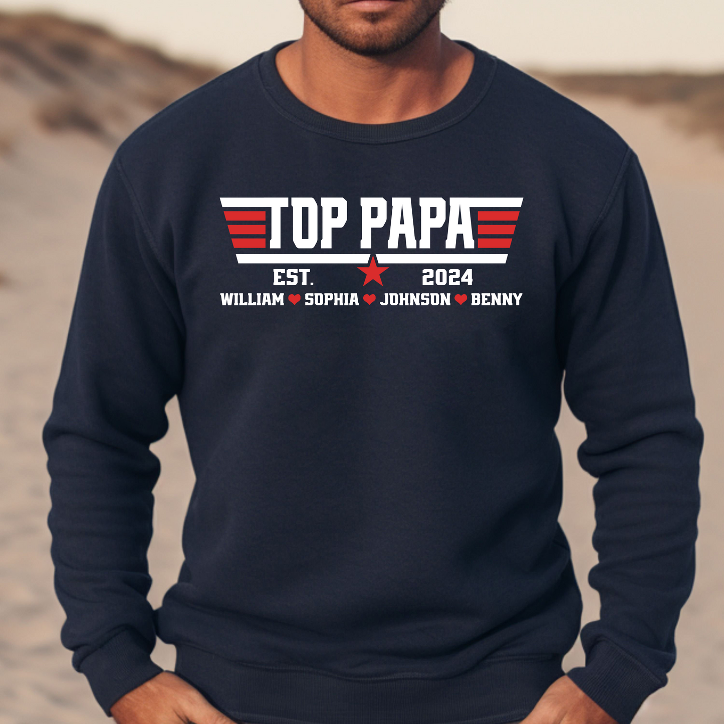 Top Papa: Names & Key Years Customized, Dad's Special Tribute