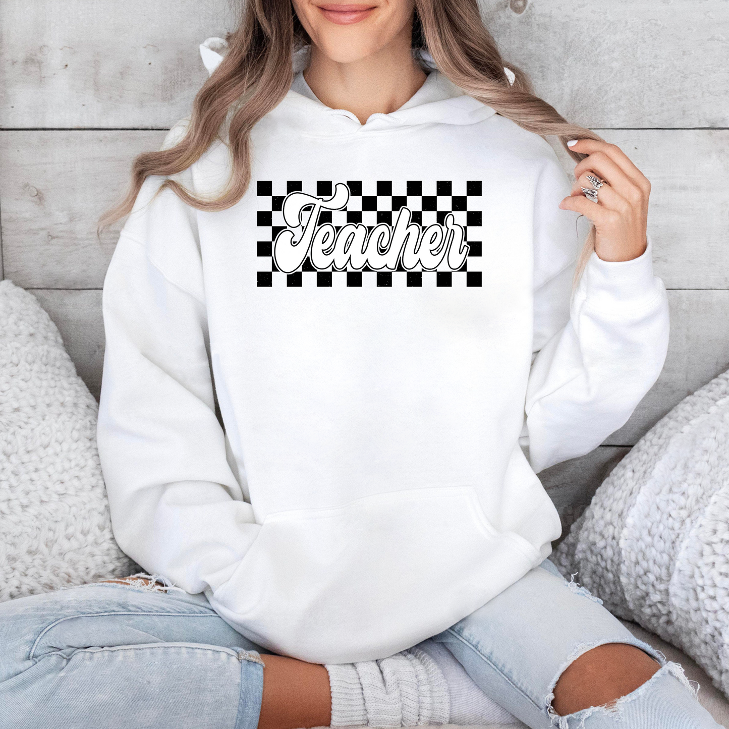 Retro Checkered Teacher Appreciation Gift for Back to School