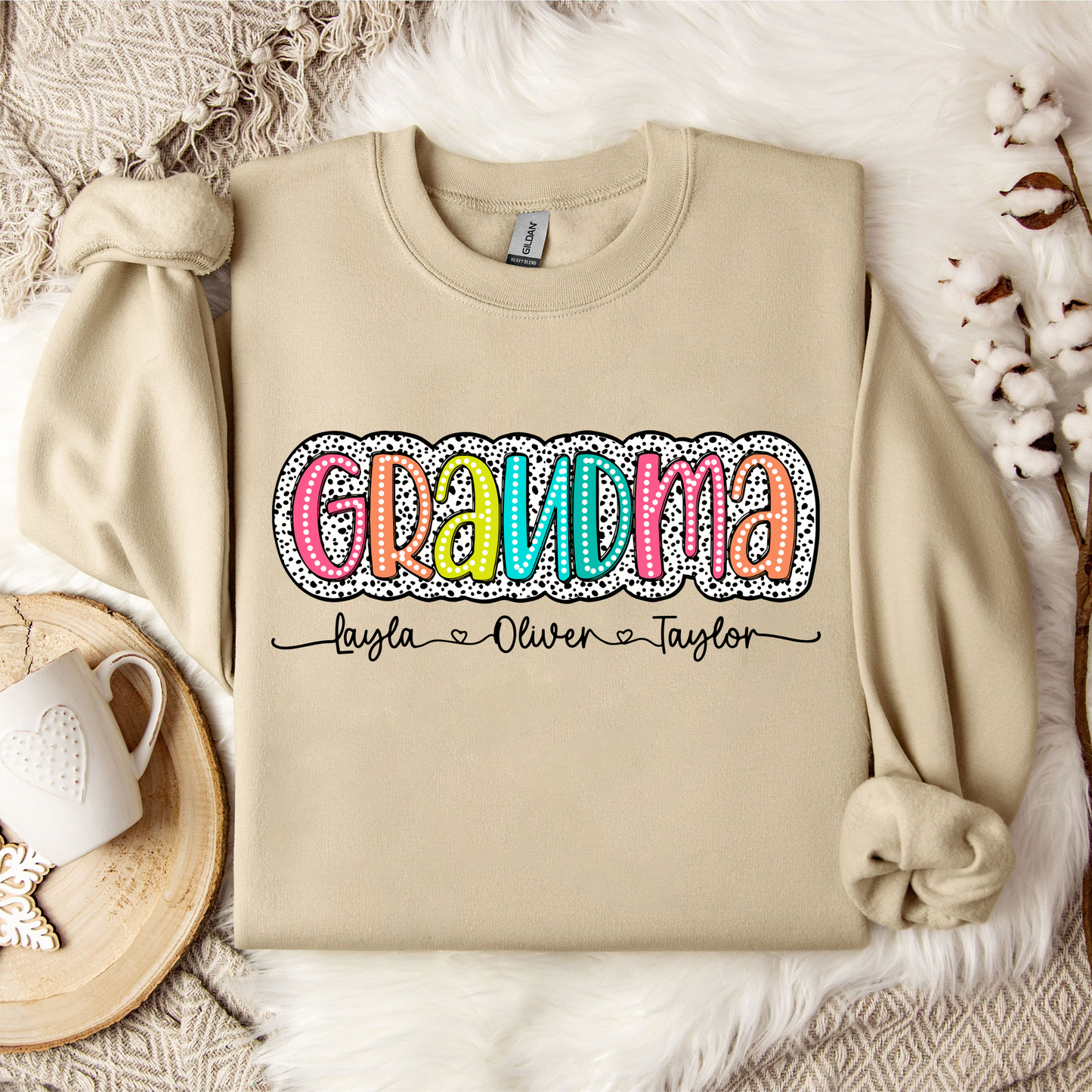Oma Dalmatiner Design - Mit Liebe personalisiertes Geschenk