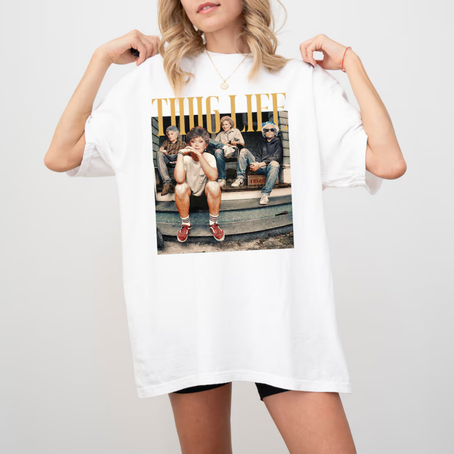 Golden Girls Thug Life - Komfort-Shirt für Sitcom-Fans