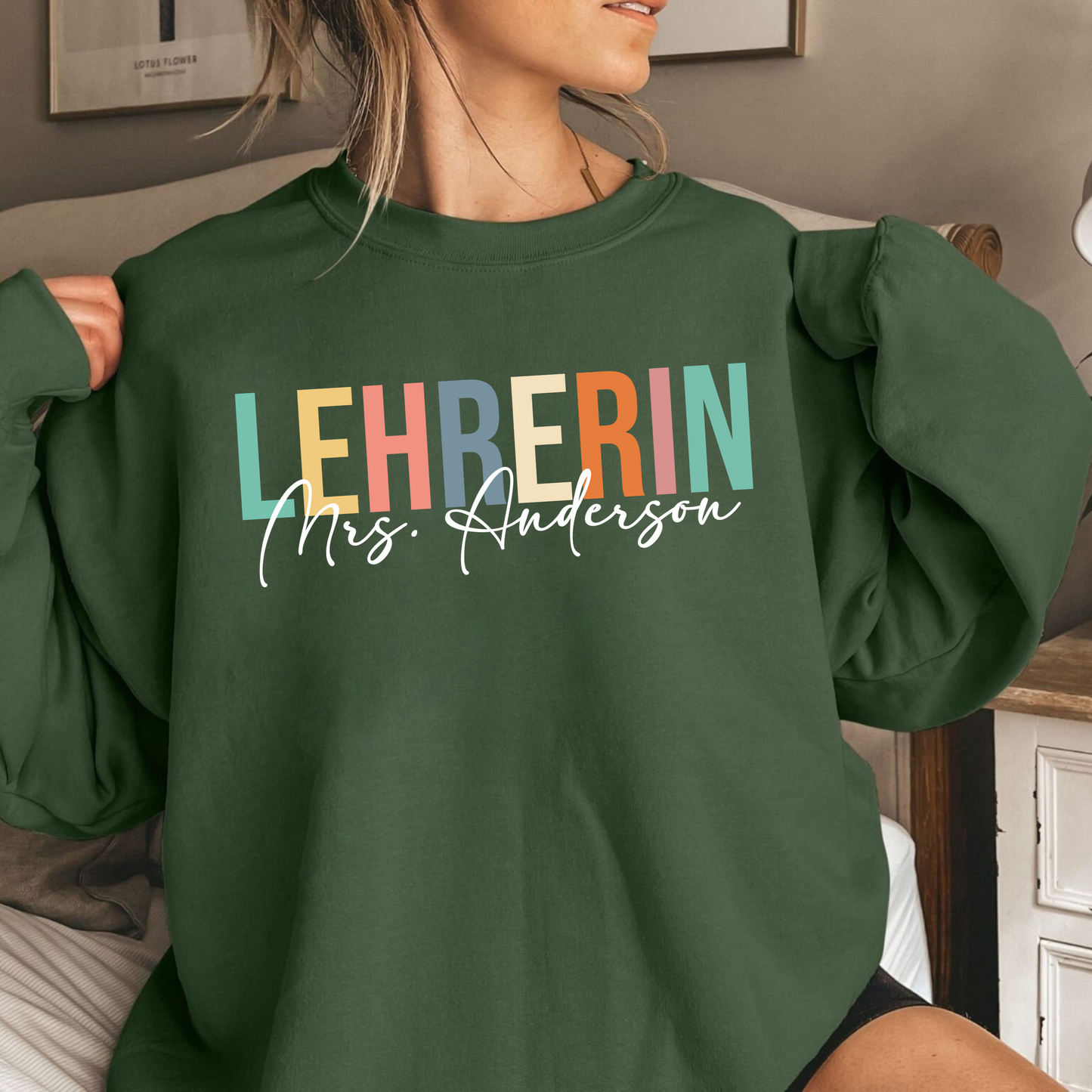 Personalisierte Lehrer Team Geschenk zum Schulanfang