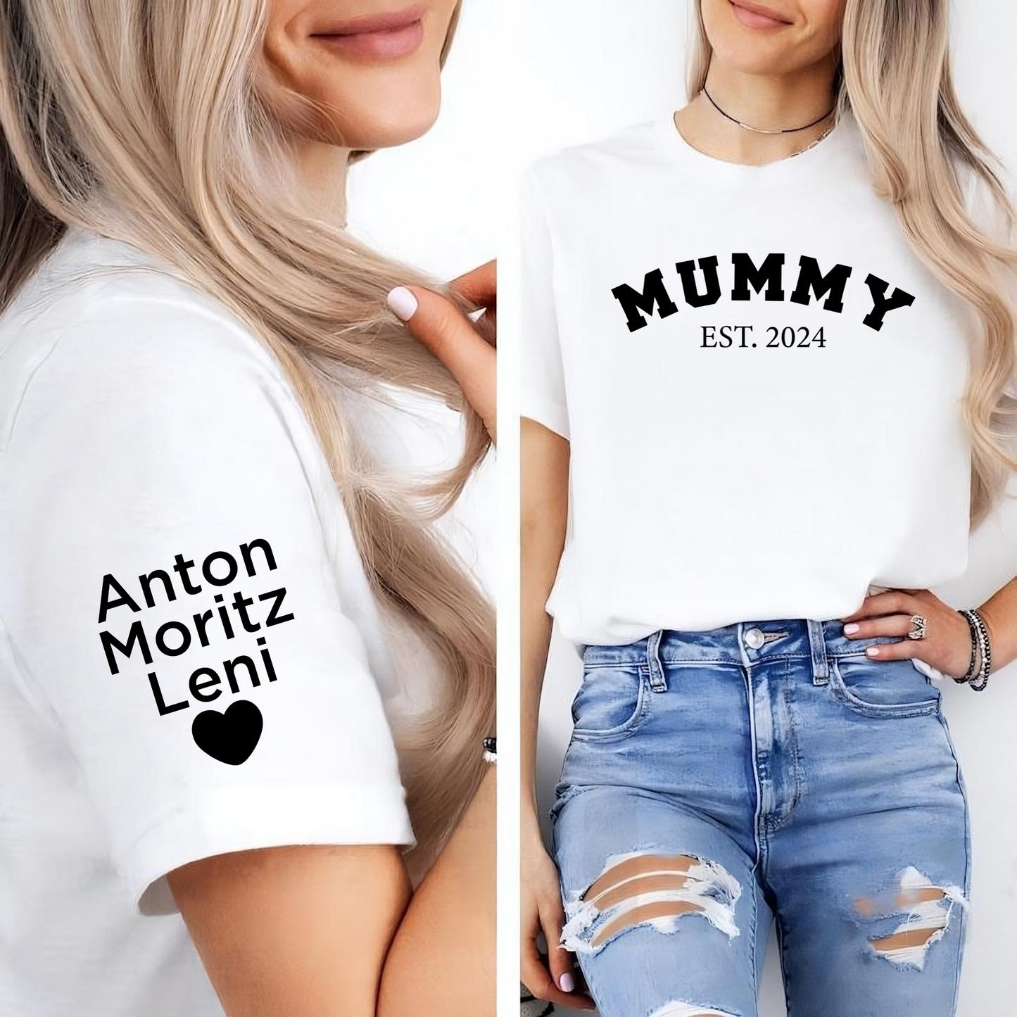 "Mummy Jahrgang" Sweatshirt – Persönliches Geschenk für Mütter
