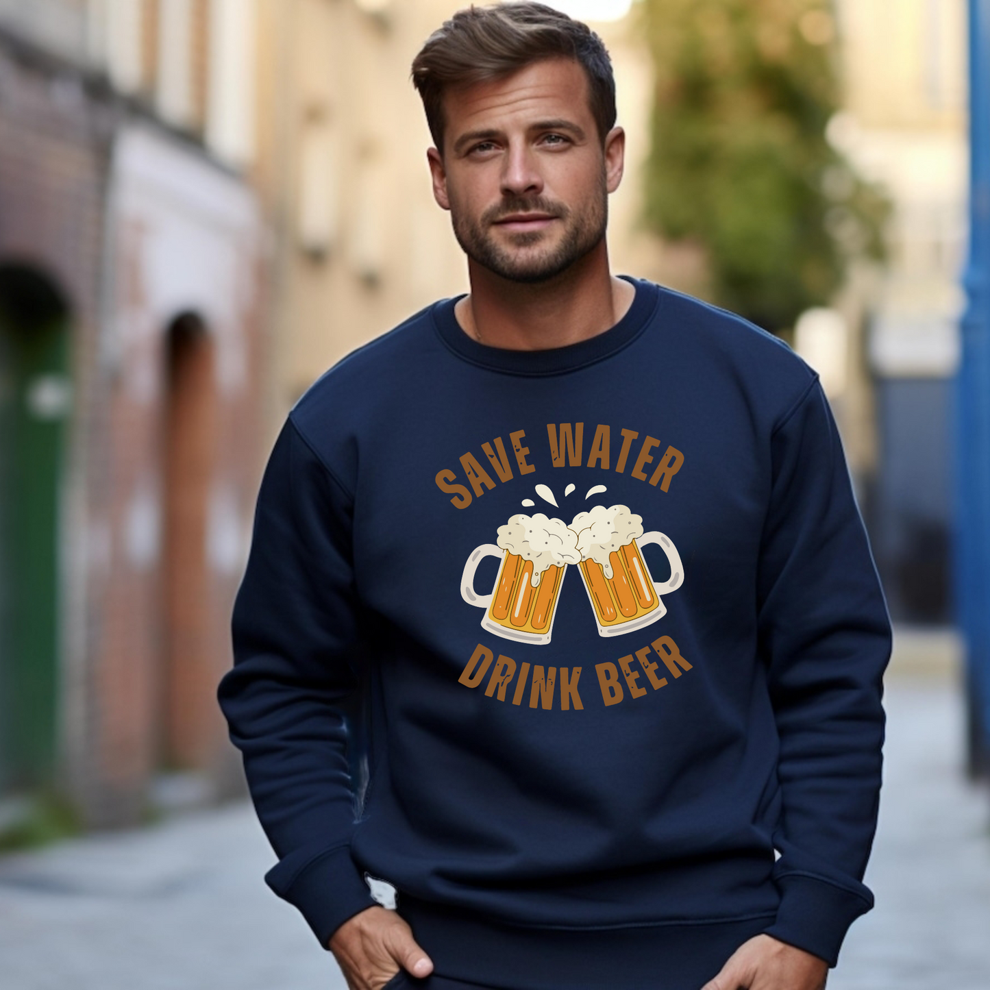 Biergenuss - Lustiges Sommer-T-Shirt für Ihn