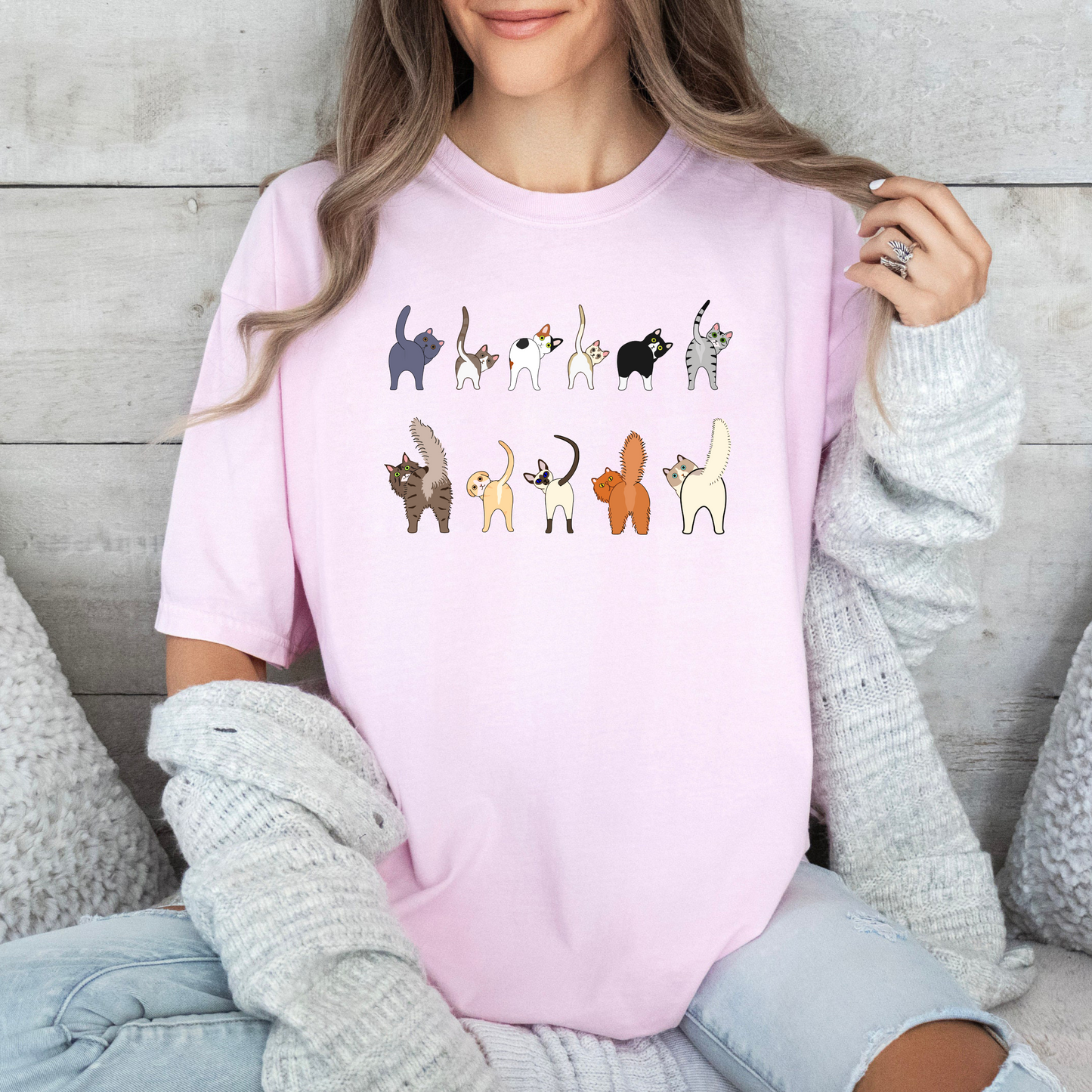 Katzenliebhaber Sweatshirt – Ideales Geschenk für Katzenmamas