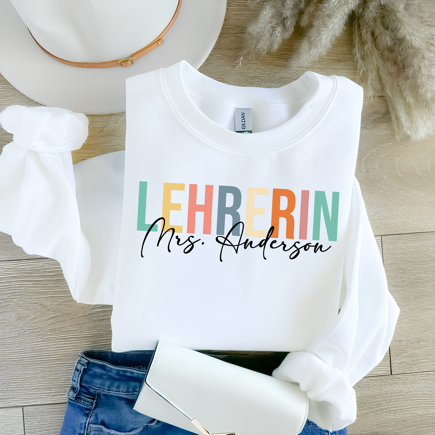 Personalisierte Lehrer Team Geschenk zum Schulanfang