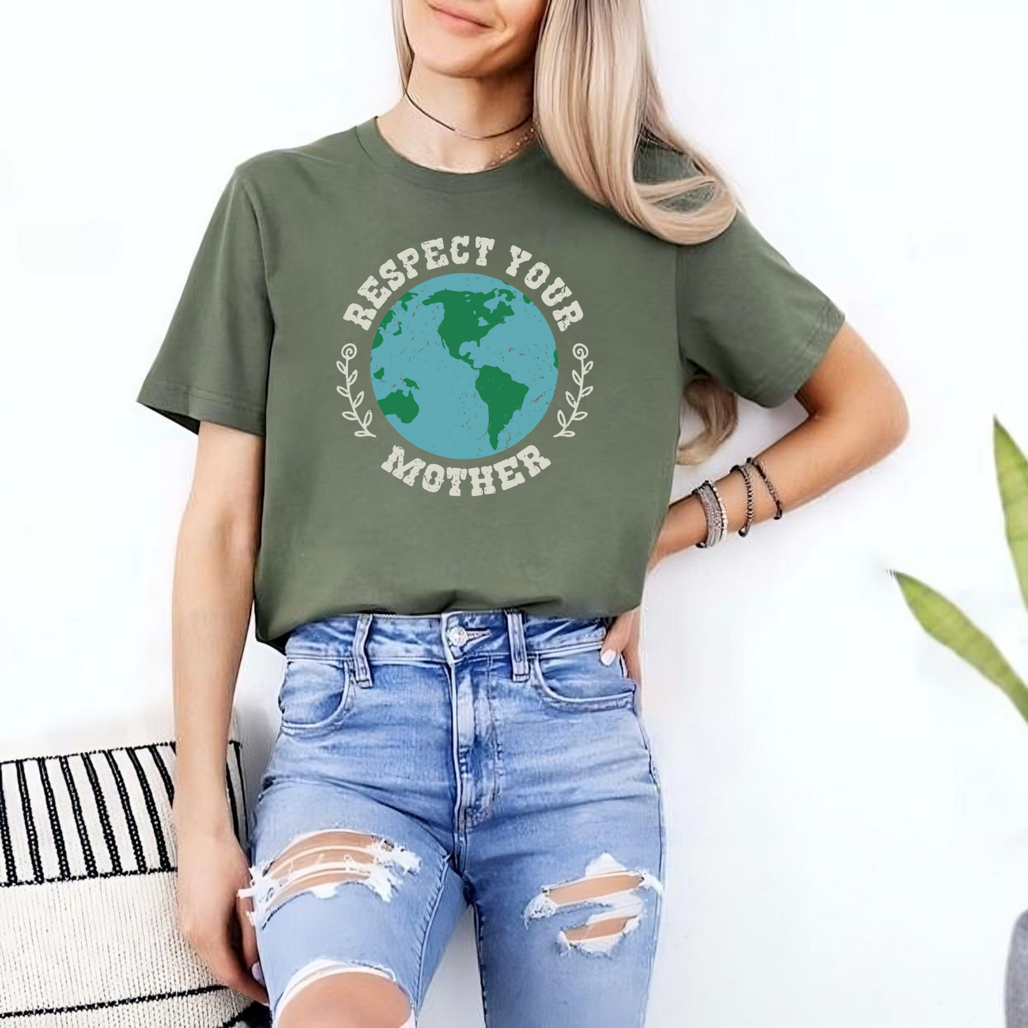 Liebe zur Erde T-Shirt - Geschenk zum Welttag der Erde