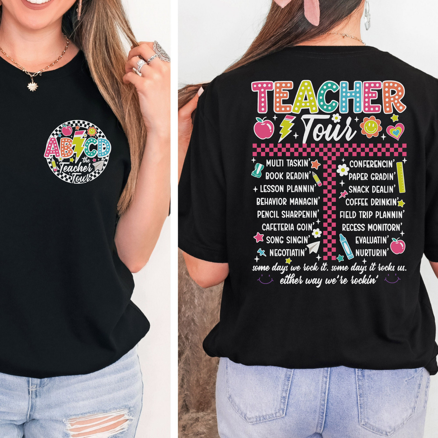 Retro Teacher Tour - ABCD Teacher Gift