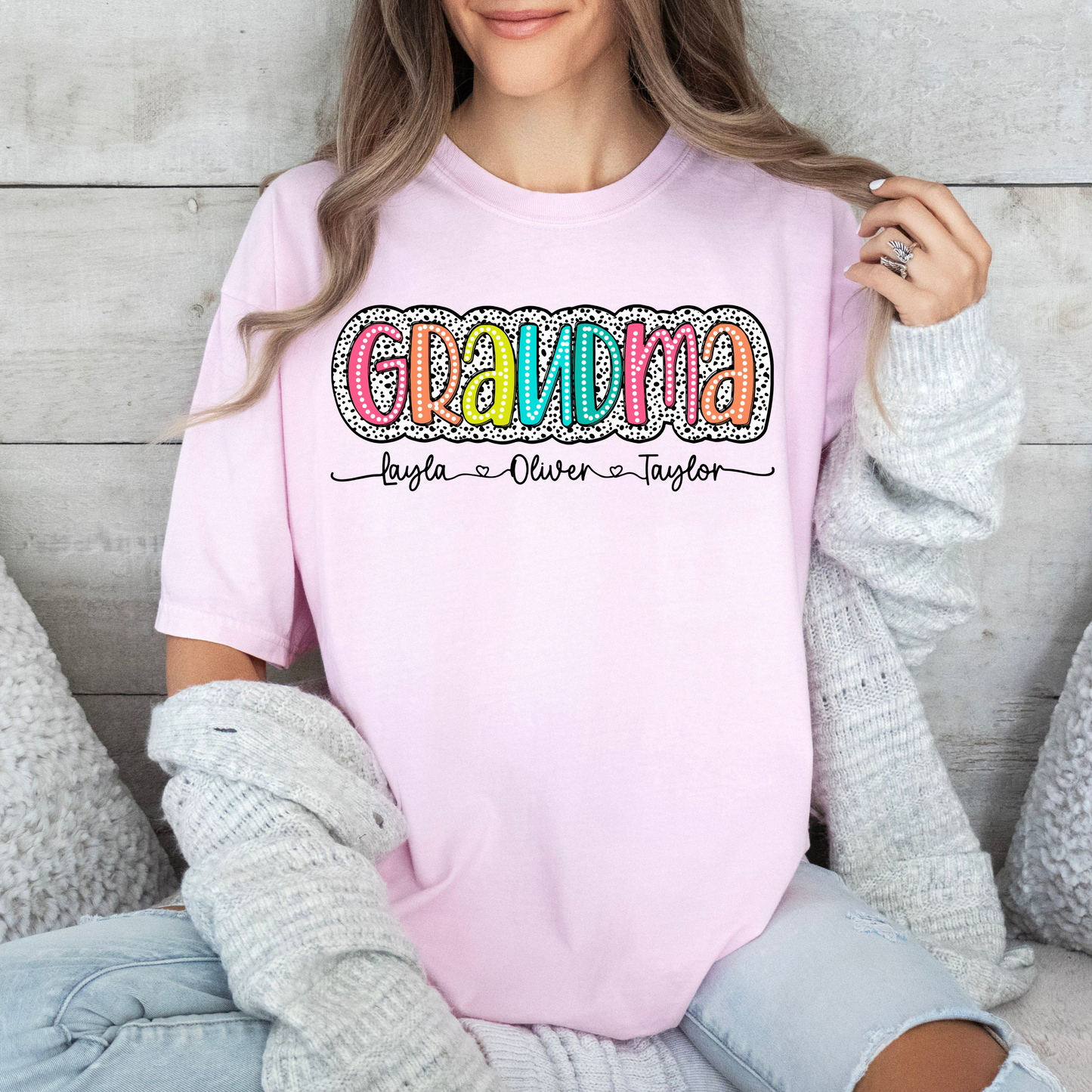 Oma Dalmatiner Design - Mit Liebe personalisiertes Geschenk