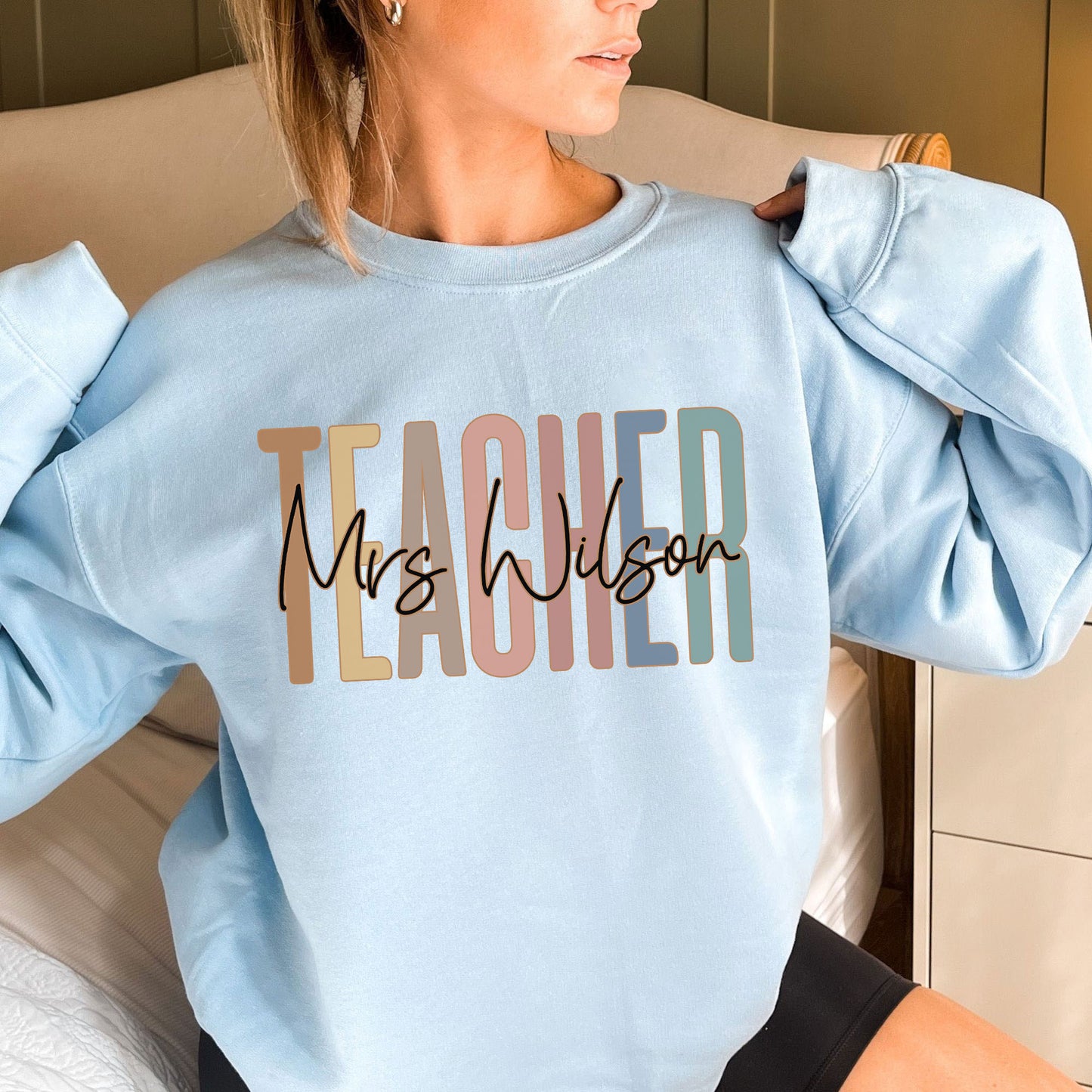 Benutzerdefinierte Lehrkräfte Sweatshirt - Geschenke für Lehrkräfte