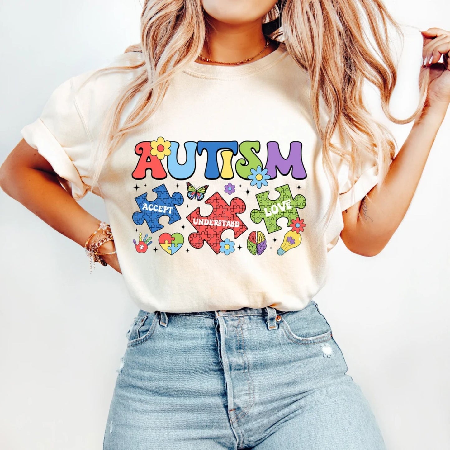 Retro Autism Shirts and Sweatshirt - Autism Mama Gift