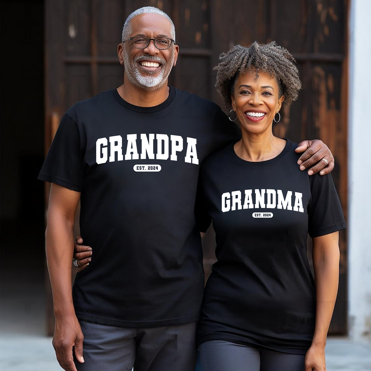 Personalisiertes Großeltern-Shirt – Perfektes Geschenk mit Jahreszahl