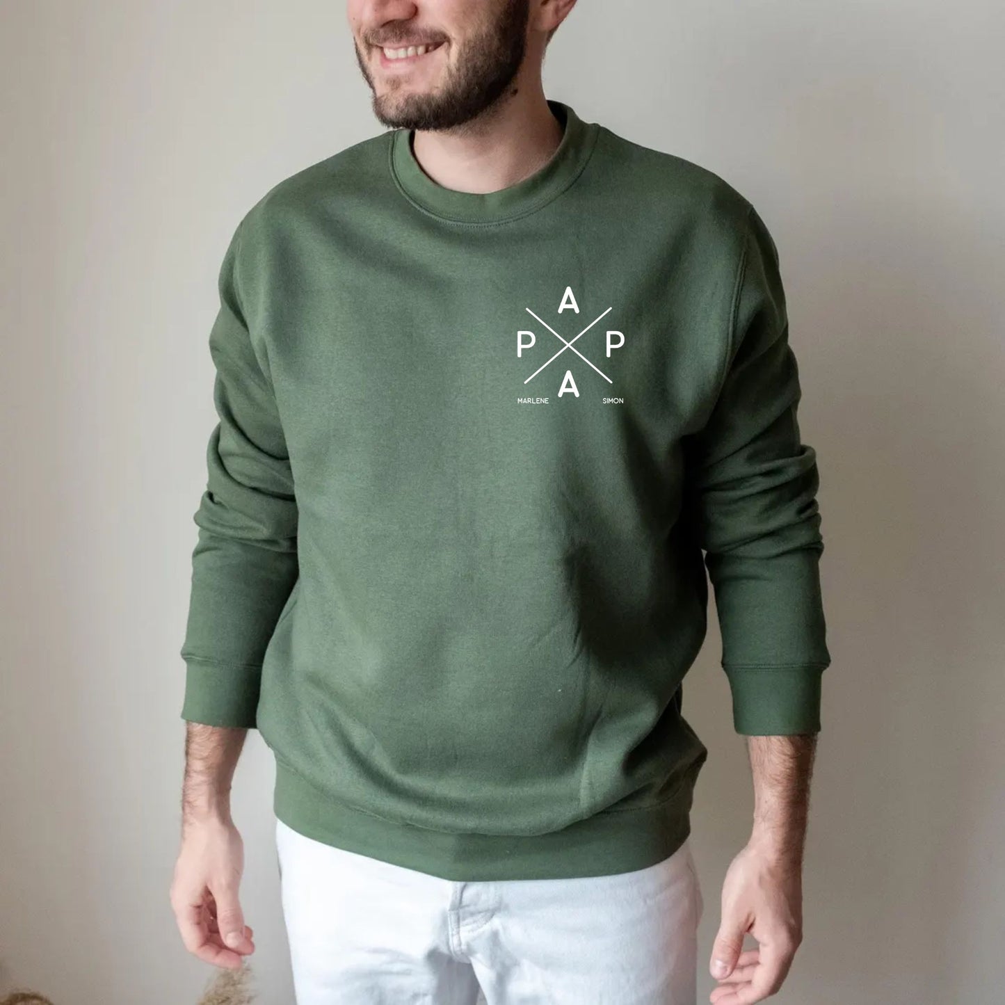 Personalized Dad Sweatshirt - Gift for Best Dad