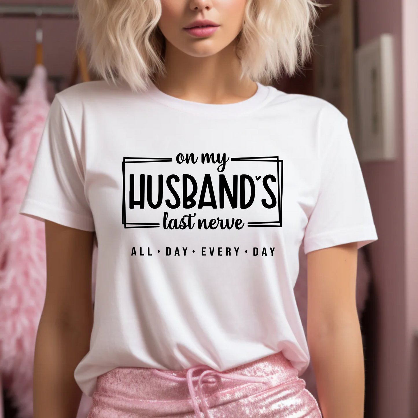 Am Rand der Geduld – Lustiges Geschenk für den Ehemann zum Jahrestag