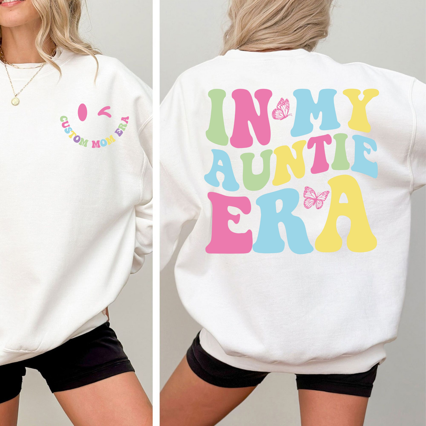 Tantenzeit - Personalisierter Sweatshirt für Tanten