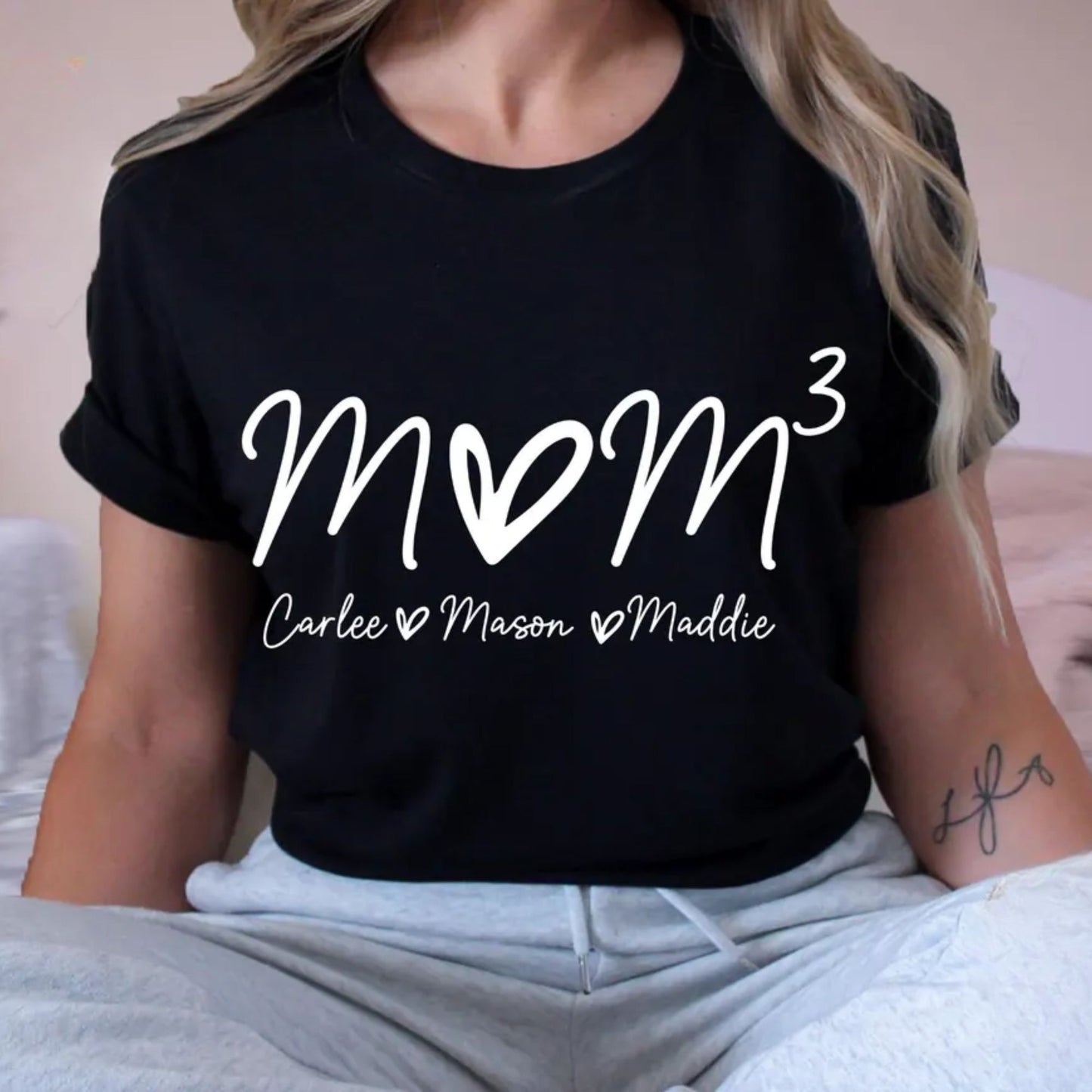 Personalisiertes Mama-Shirt mit Namen, Muttertags-Shirt