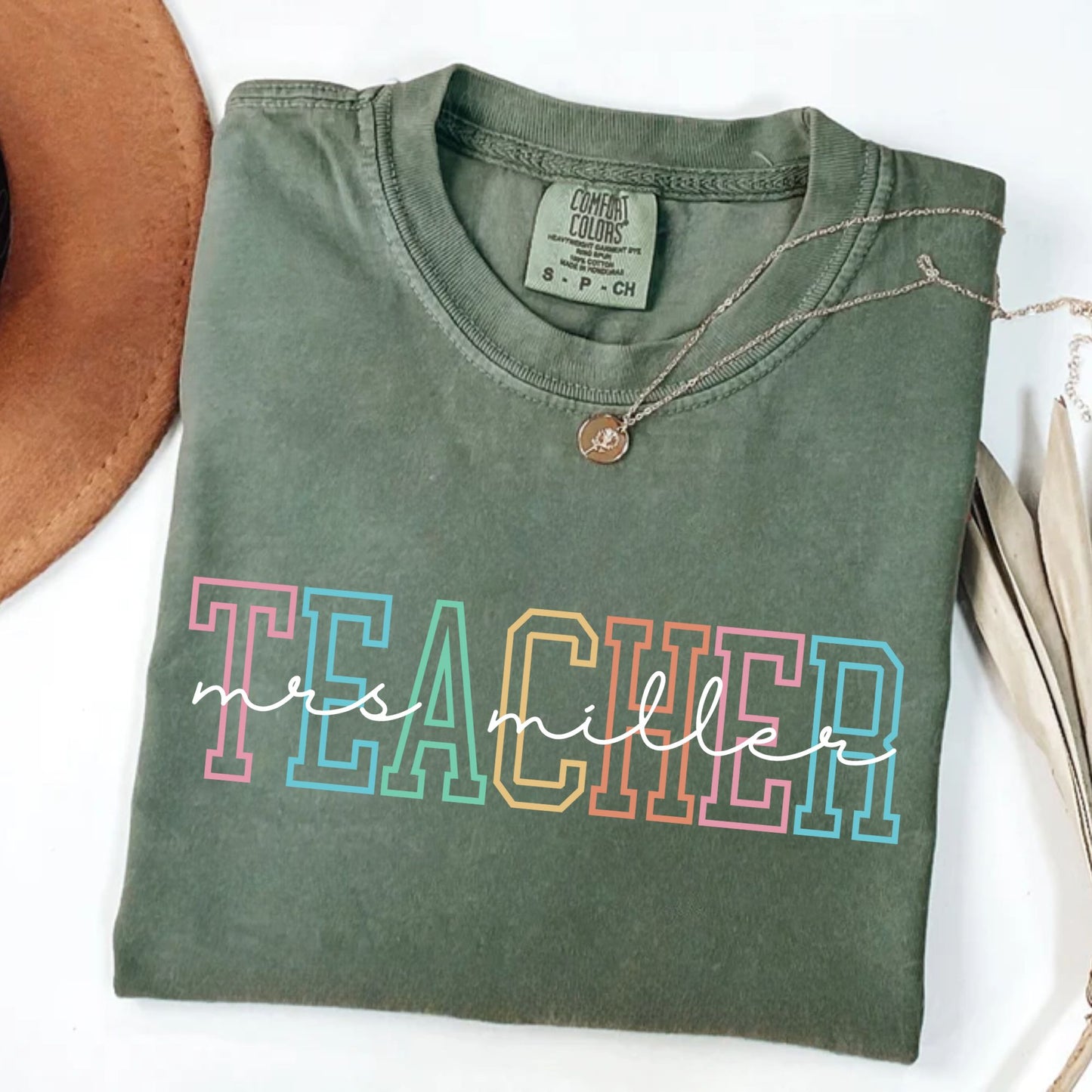 Individuelles Namens Lehrer Shirt - Lehrer Geschenk