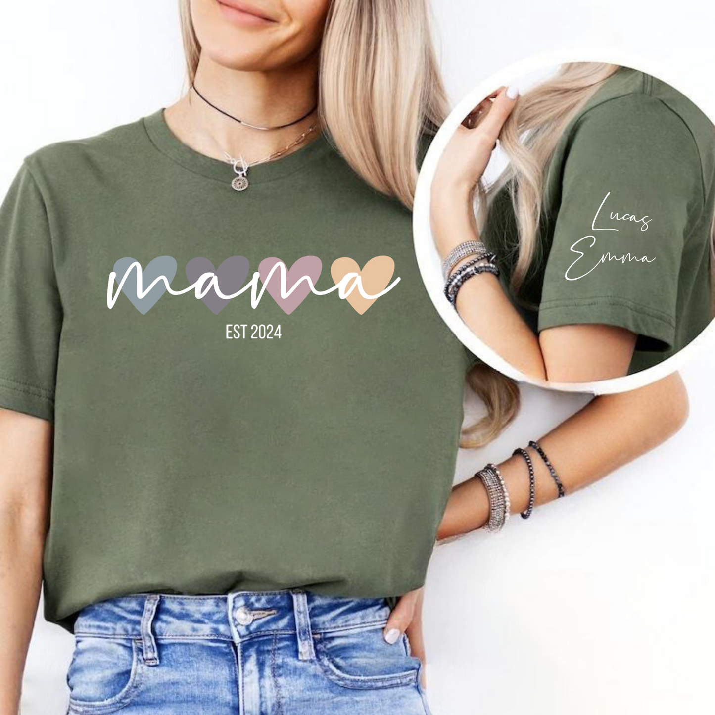 Mama Sweatshirt mit Gründungsjahr - Personalisiertes Geschenk