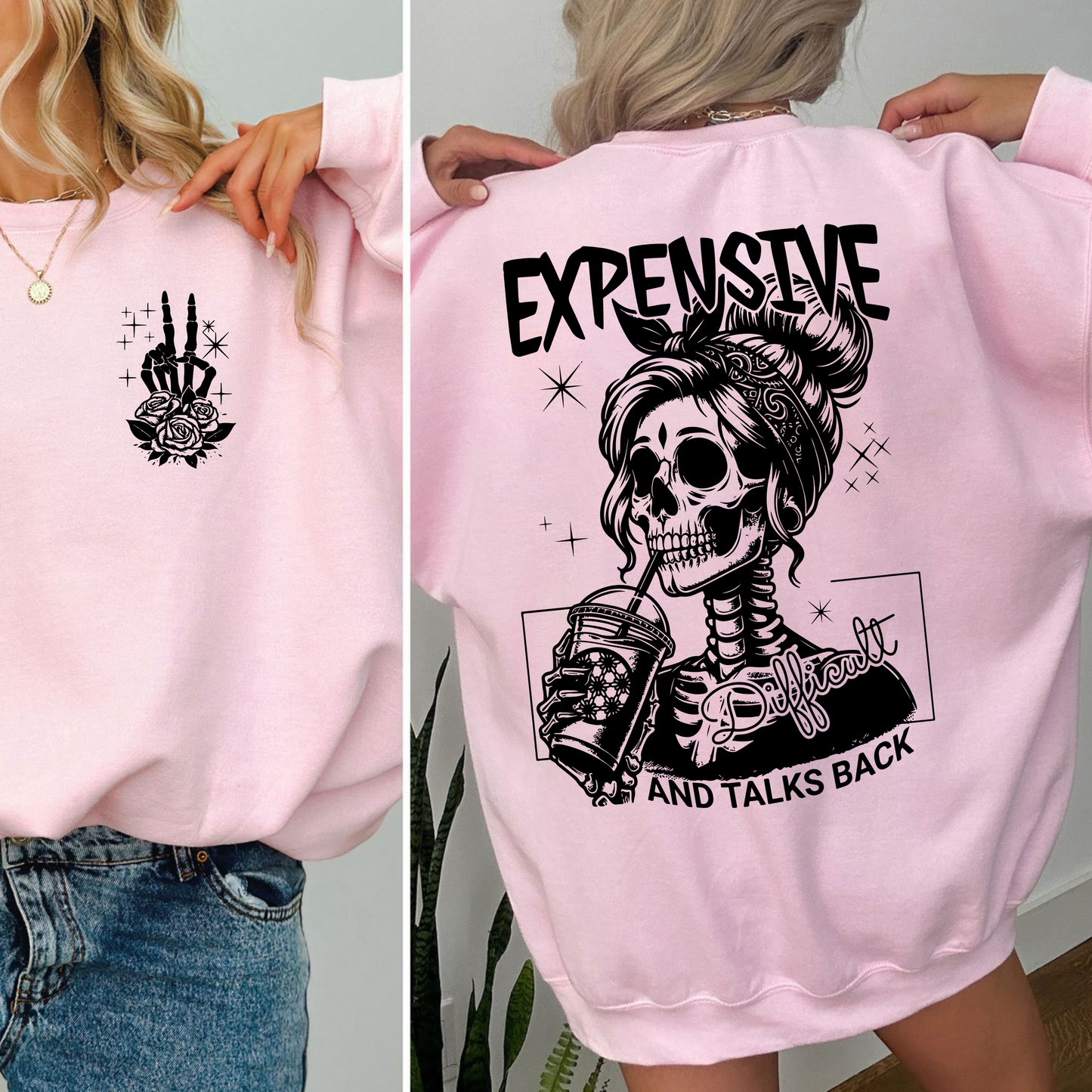 Sassy Mom Skeleton: Perfect for the Snarky Soul
