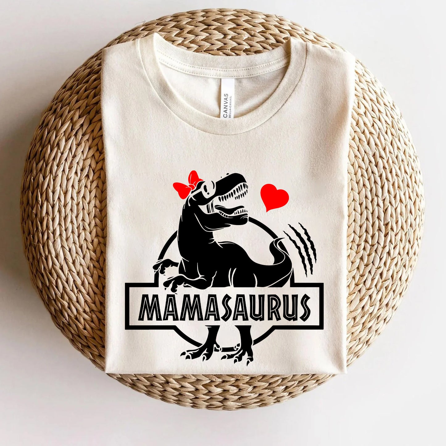 Mamasaurus Shirt, Geschenk für Mama