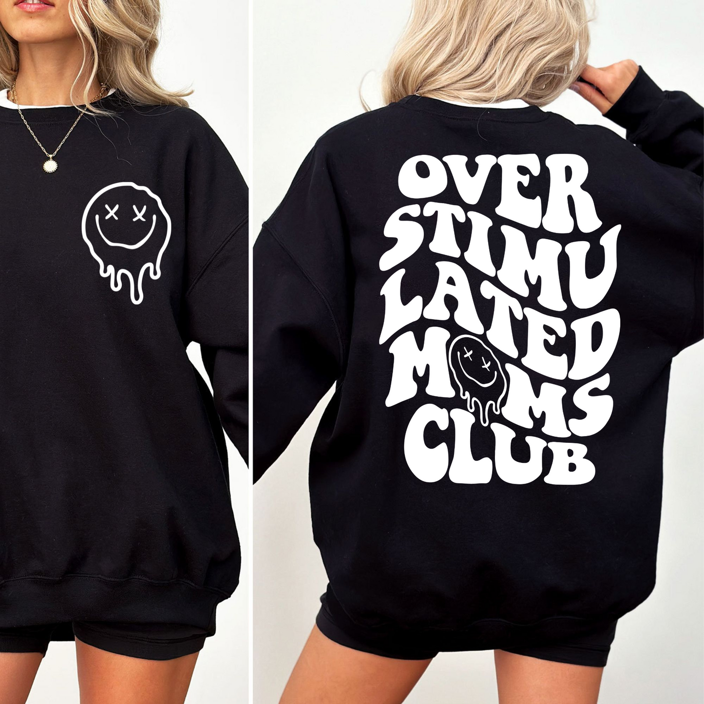 Überforderte Mütter Club Sweatshirt - Geschenk für Multitasking-Mütter