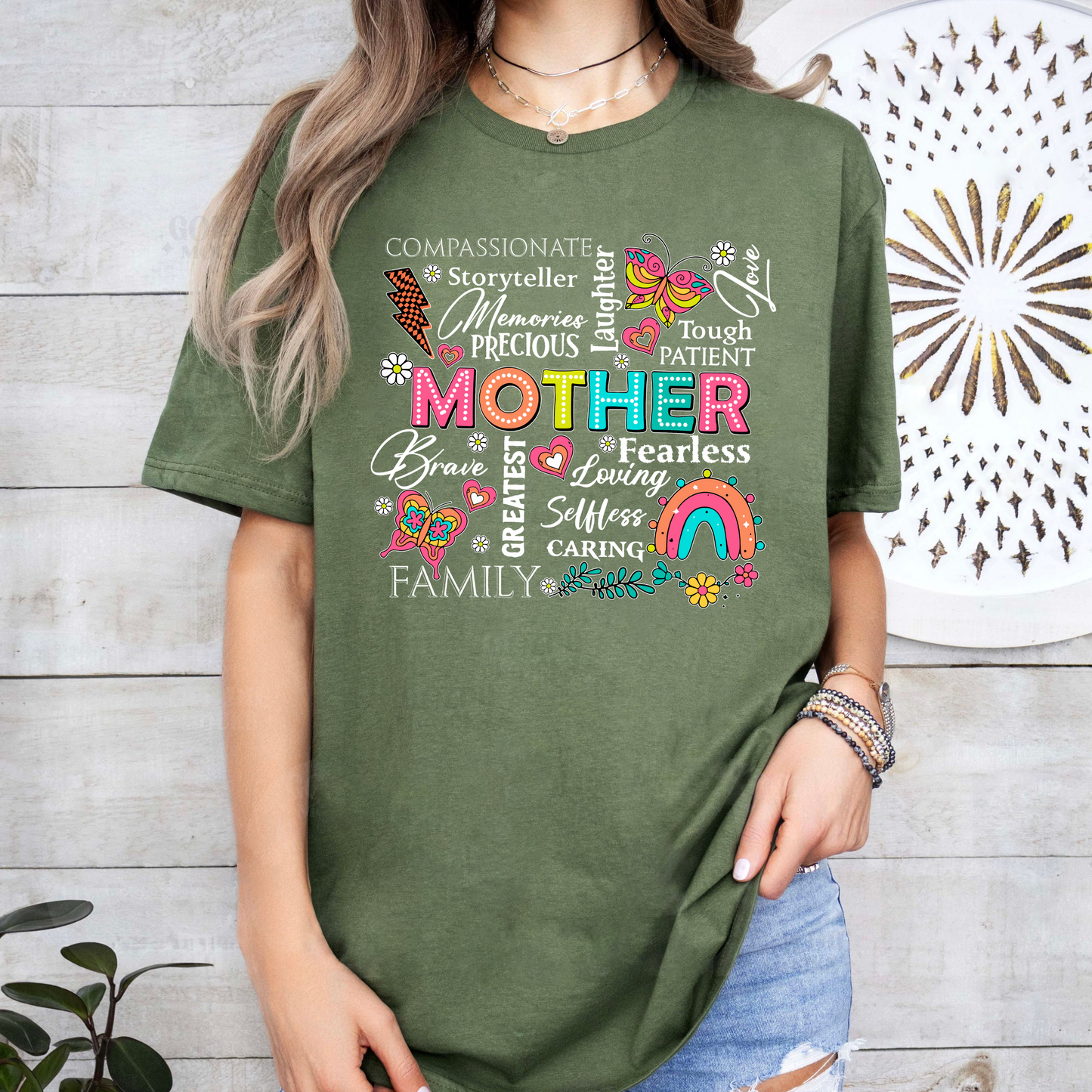 Gesegnete Mama Retro Design - Hommage an die Mutterschaft