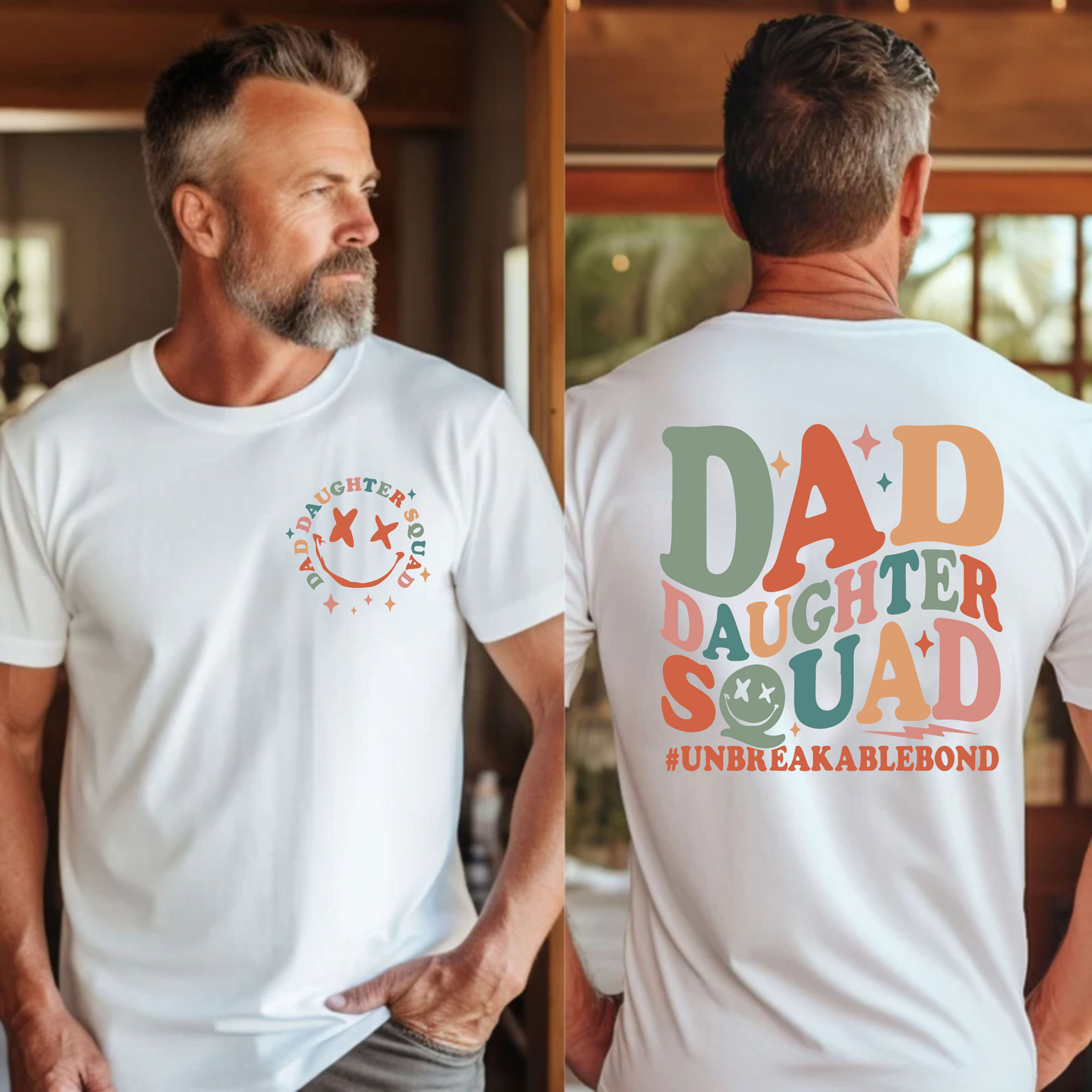 Dad Daughter Squad - Unbreakable Bond, Father's Day Gift