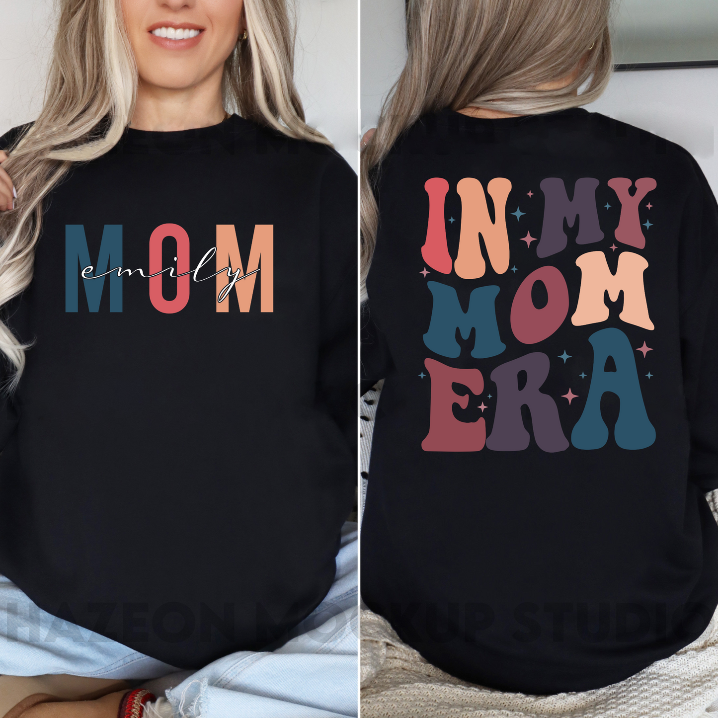 Mom-Ära Persönlichkeitsshirt - Mit Liebe Gestaltet