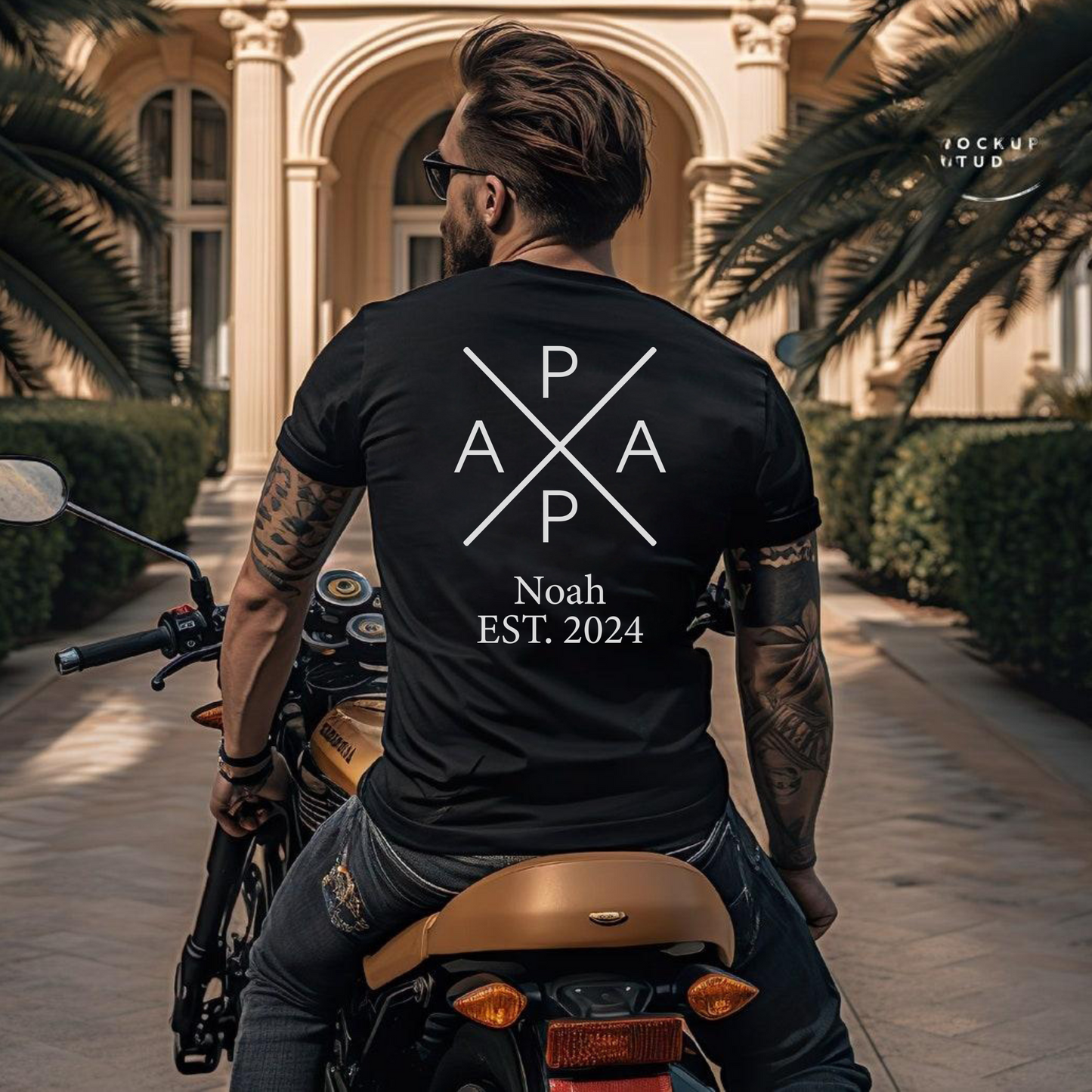 Papa's Pride - Celebrated with Names and Special Years
