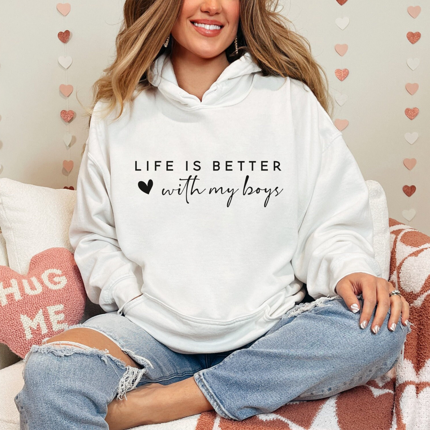 Life is Better With My Boys - Gift for Mom