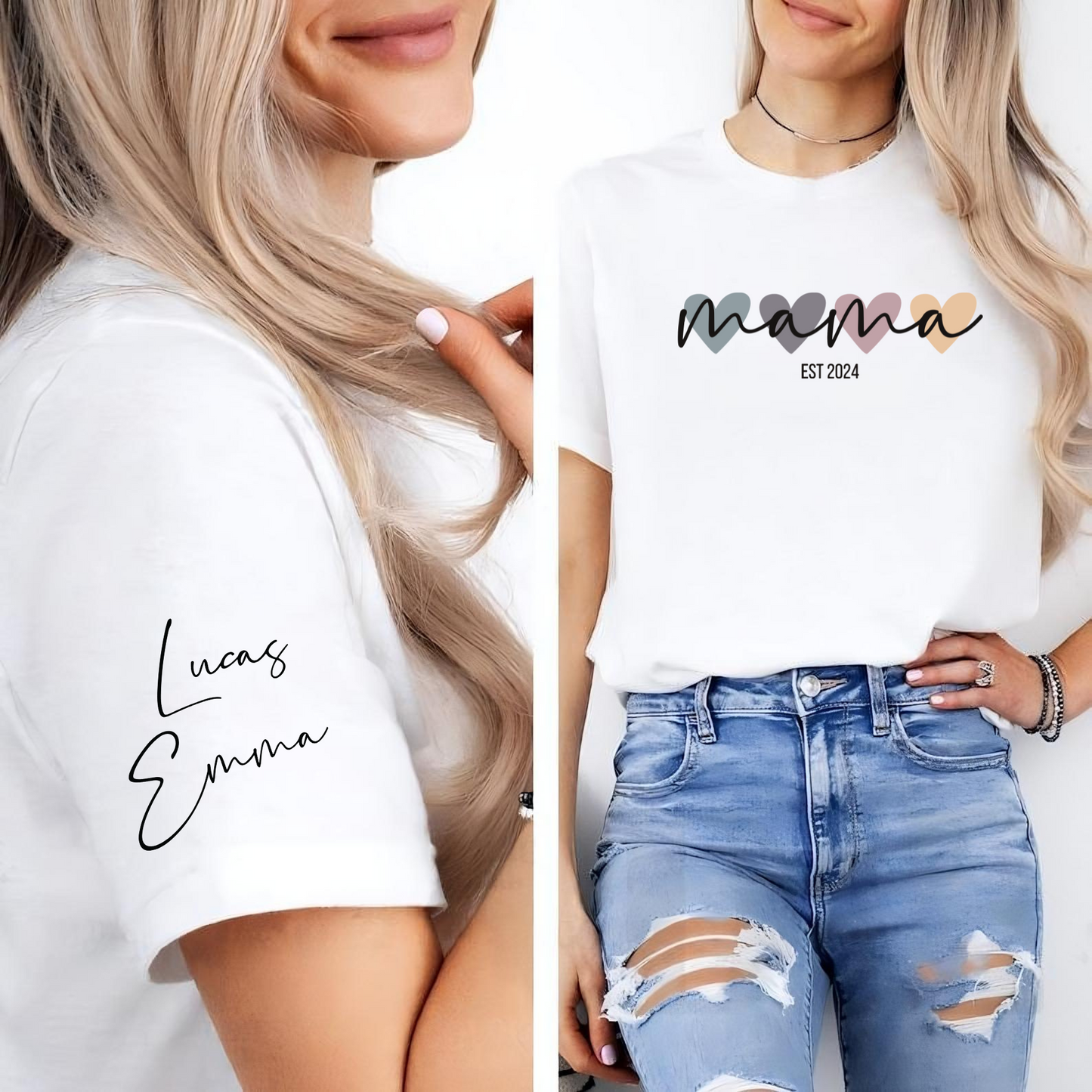 Mama Sweatshirt mit Gründungsjahr - Personalisiertes Geschenk