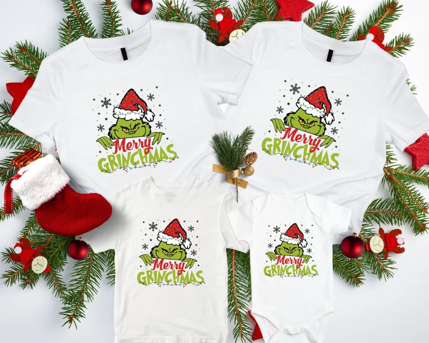 Grinchmas Shirts - Christmas Family 2024 Shirts