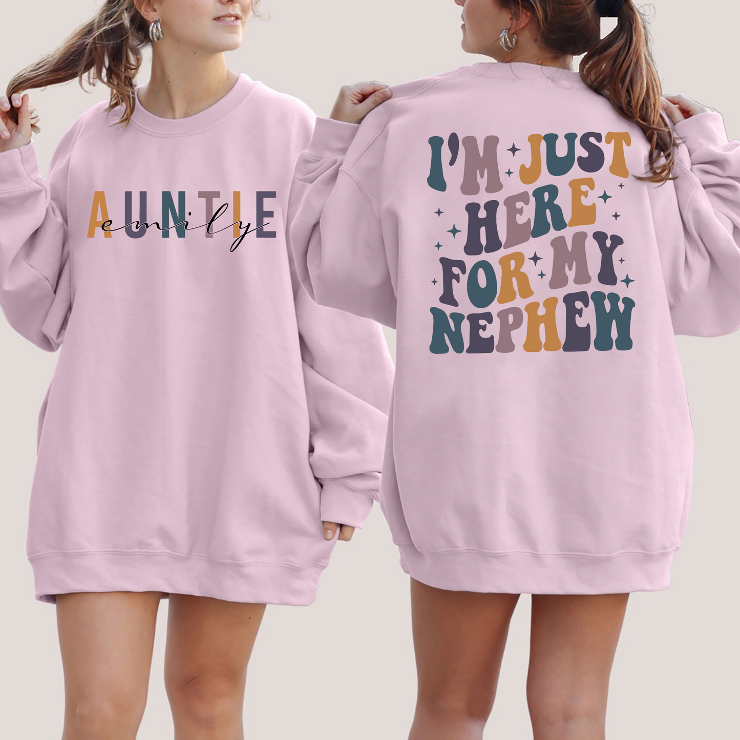 Persönliches Tantenlob-Shirt - Feiern Sie sie mit einem individuellen Namen