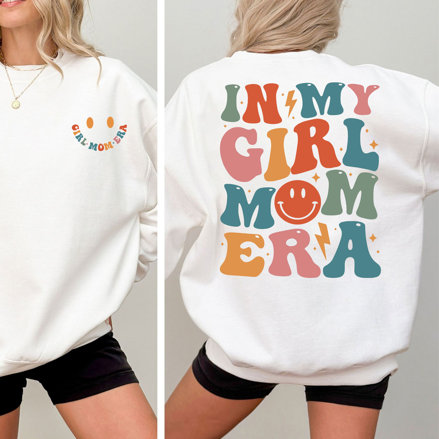Girl Mom Era Sweatshirt - Das perfekte Geschenk für Mütter von Töchtern