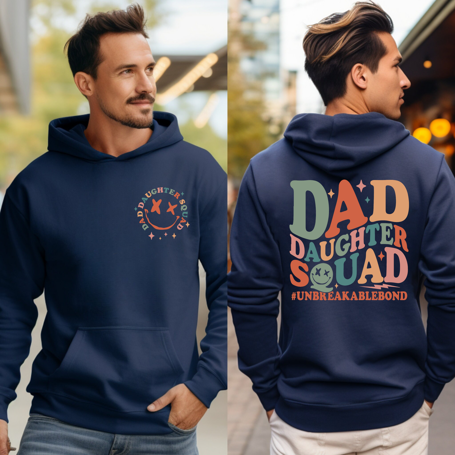 Dad Daughter Squad - Unbreakable Bond, Father's Day Gift