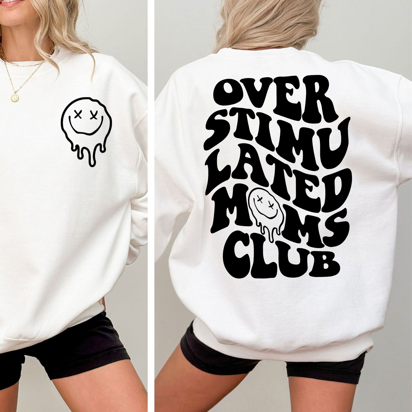 Überforderte Mütter Club Sweatshirt - Geschenk für Multitasking-Mütter