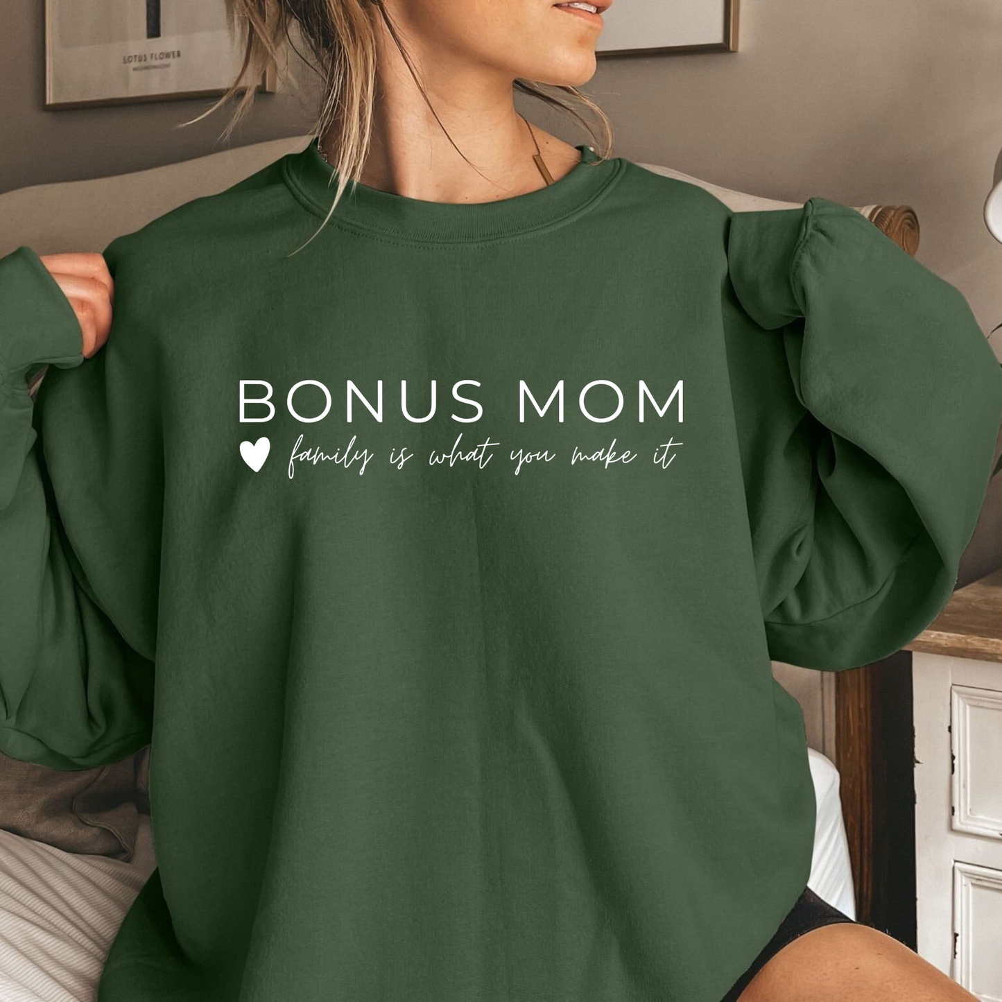 Bonus-Mama Shirt 'Familie ist, was du daraus machst' - Geschenk für Stiefmütter