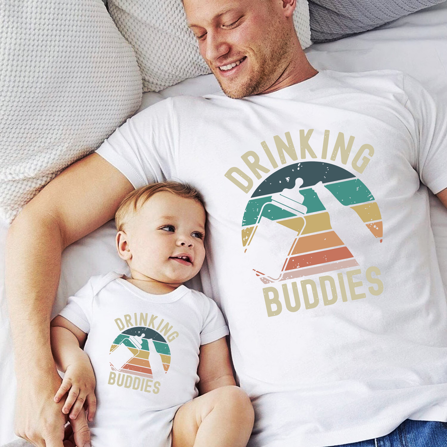 Trinkkumpel-Set für Vater und Kind - Geschenk zum Vatertag