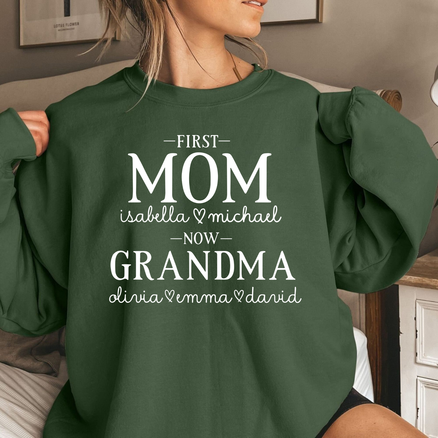 Personalisiertes Mama und Oma Shirt - Geschenk zum Muttertag