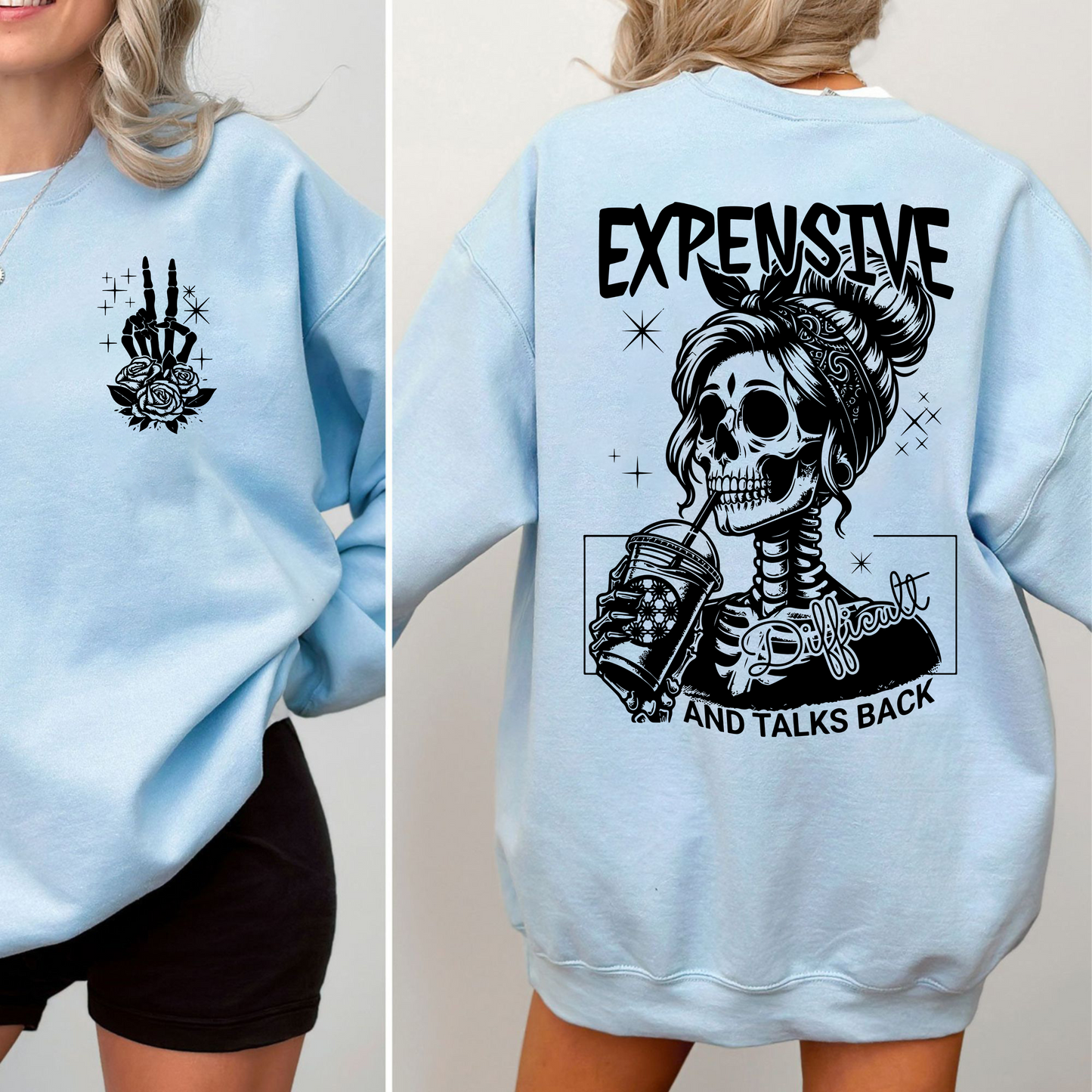 Sassy Mom Skeleton: Perfect for the Snarky Soul
