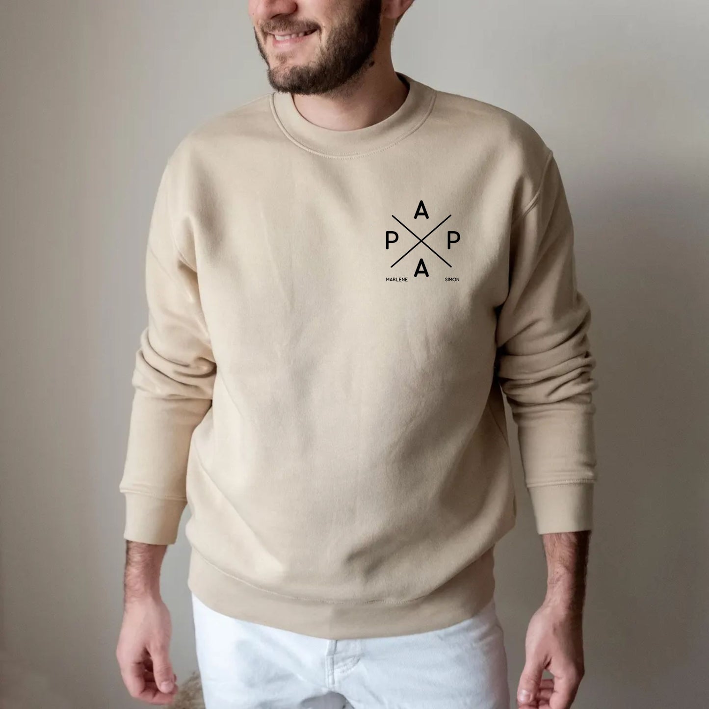 Personalized Dad Sweatshirt - Gift for Best Dad